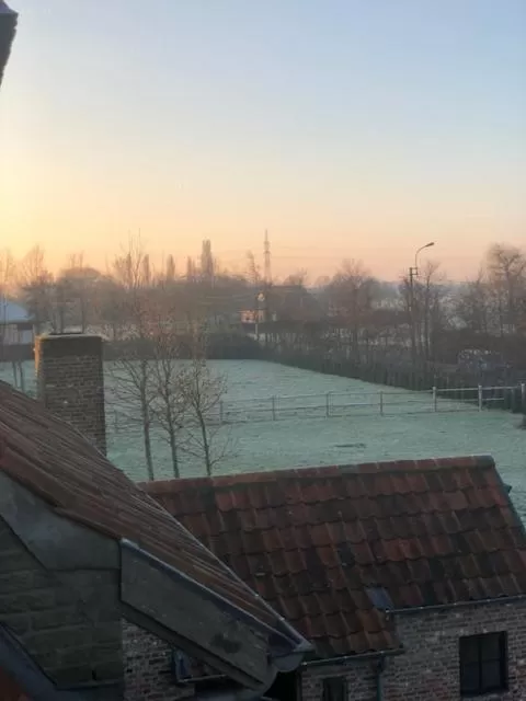 Property building in Logie Marie with hottub in the garden