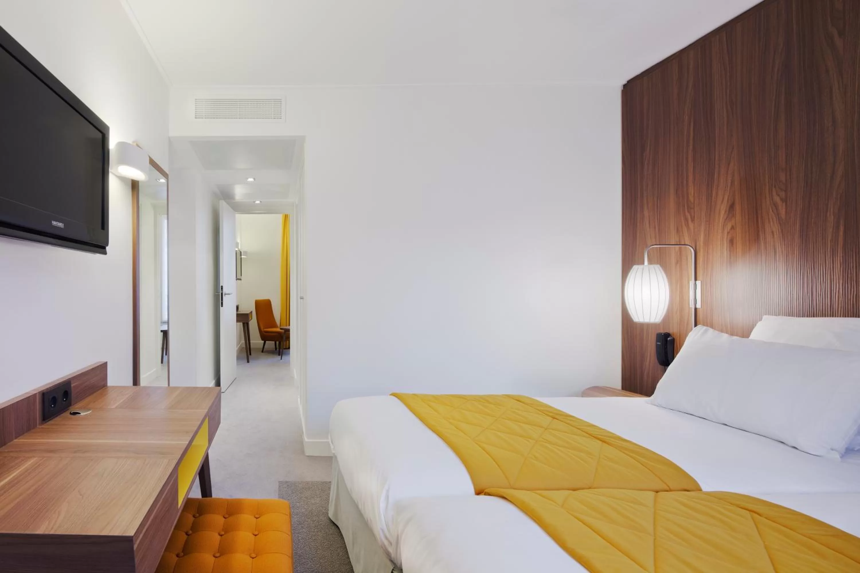 Photo of the whole room, Bed in Best Western Plus 61 Paris Nation Hotel