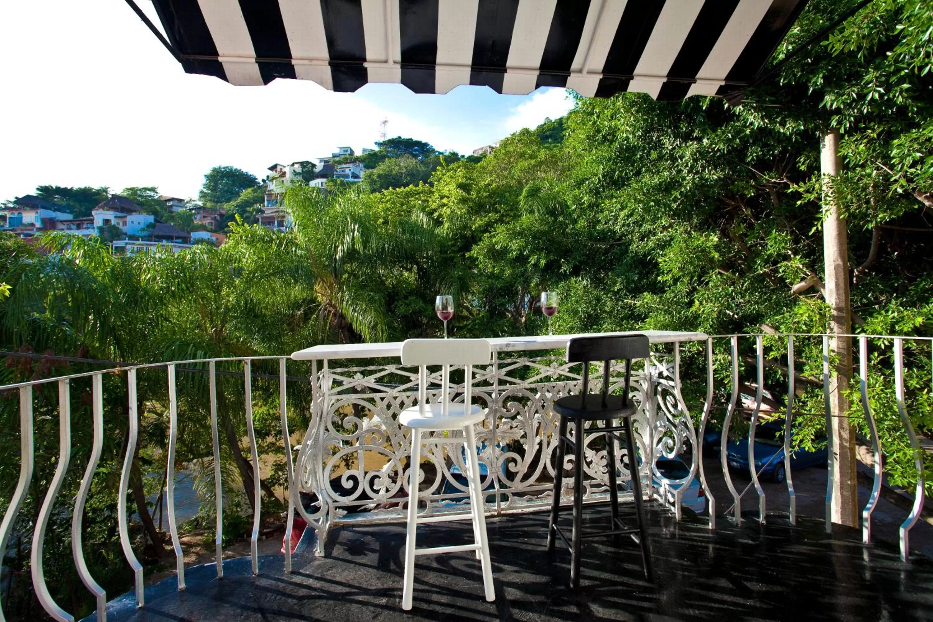 Balcony/Terrace in Hotel Boutique Rivera Del Rio