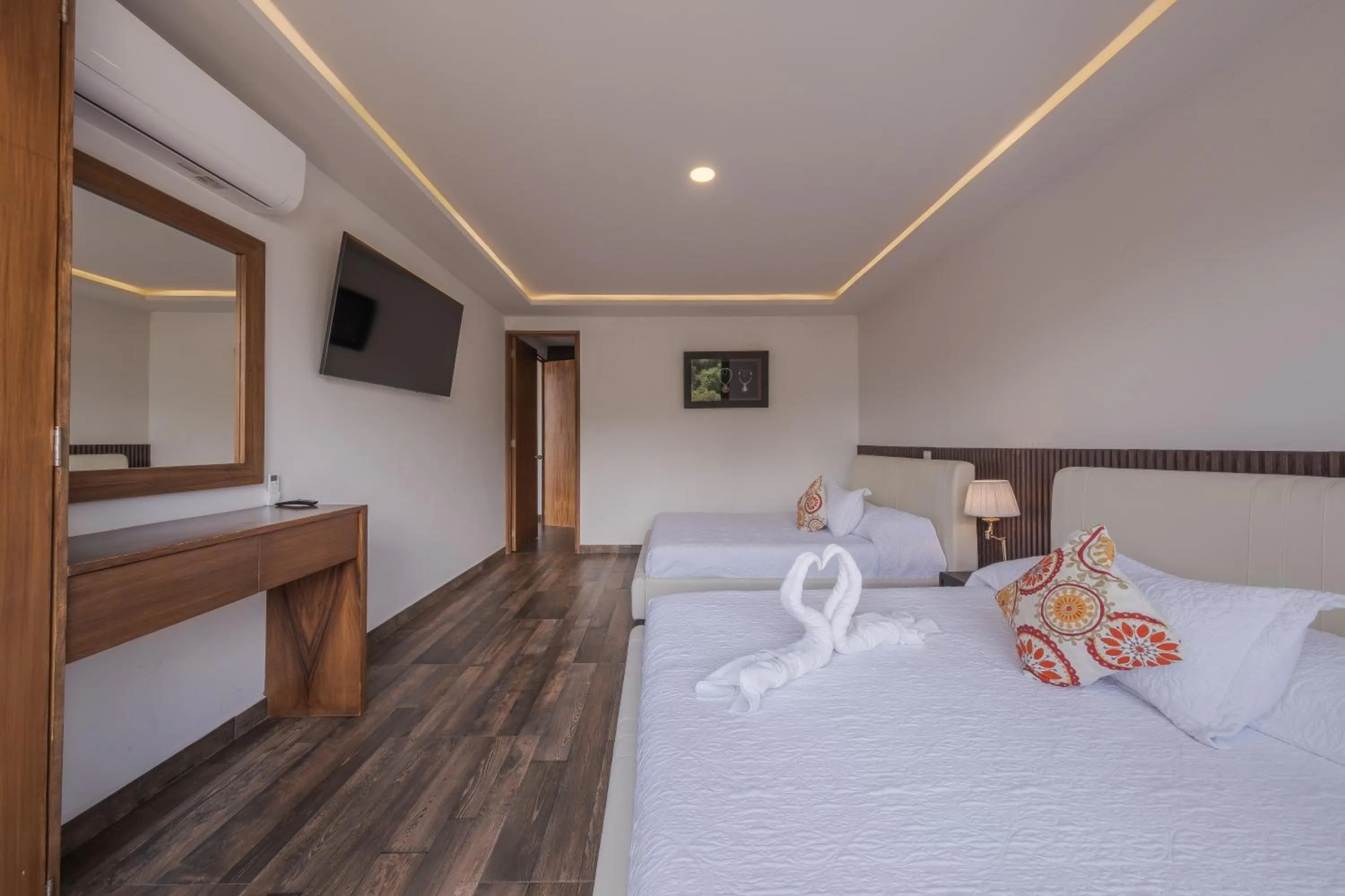 Bed in Nimue Marina Residence