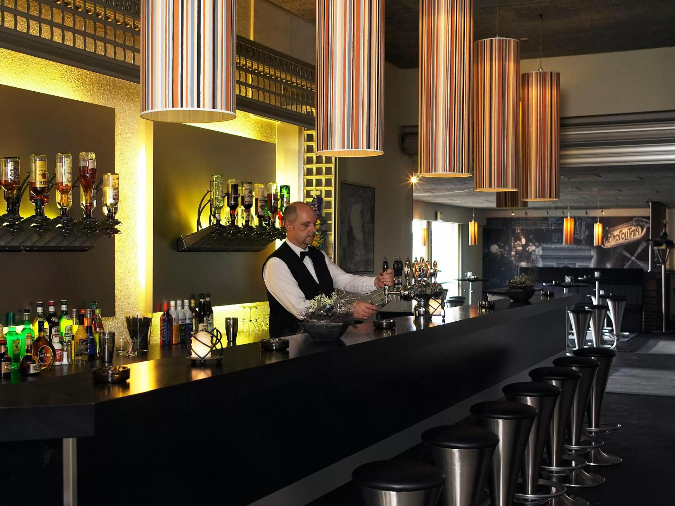 Lounge or bar in Hotel Pejsegaarden