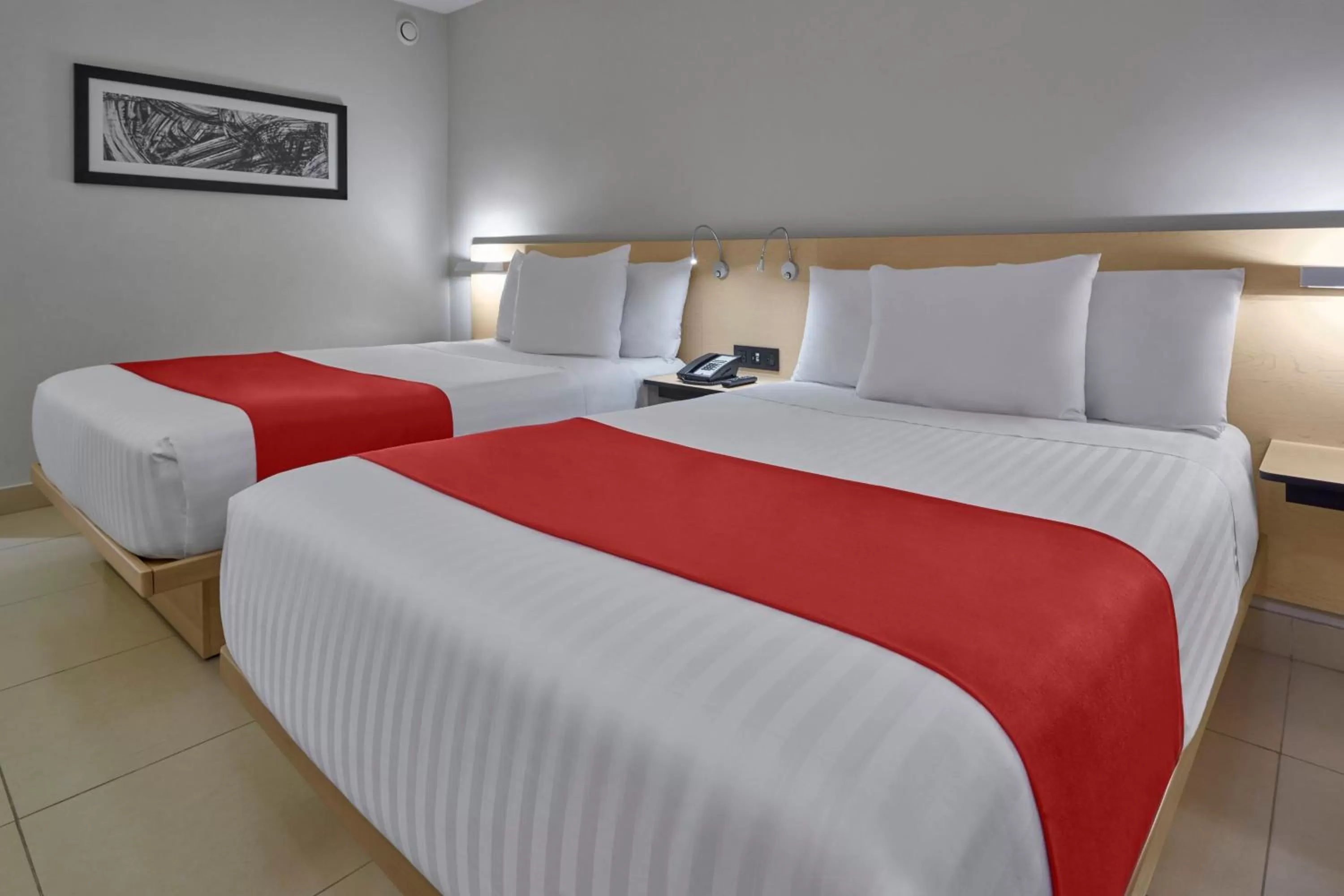 Bedroom, Bed in City Express by Marriott Cancun