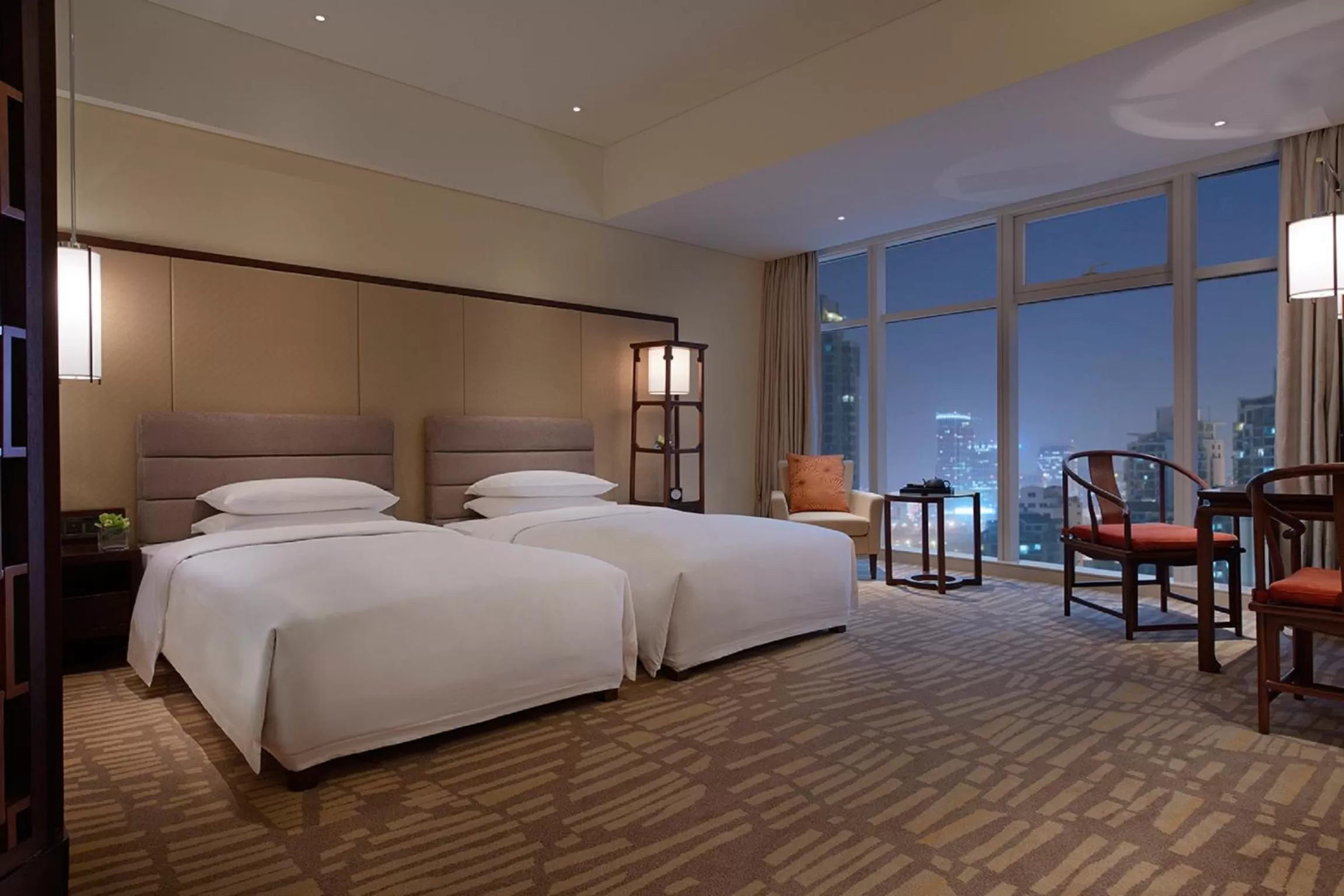 Twin Room - single occupancy - Club Access in Hyatt Regency Qingdao - Stone old beach - Exhibition Center