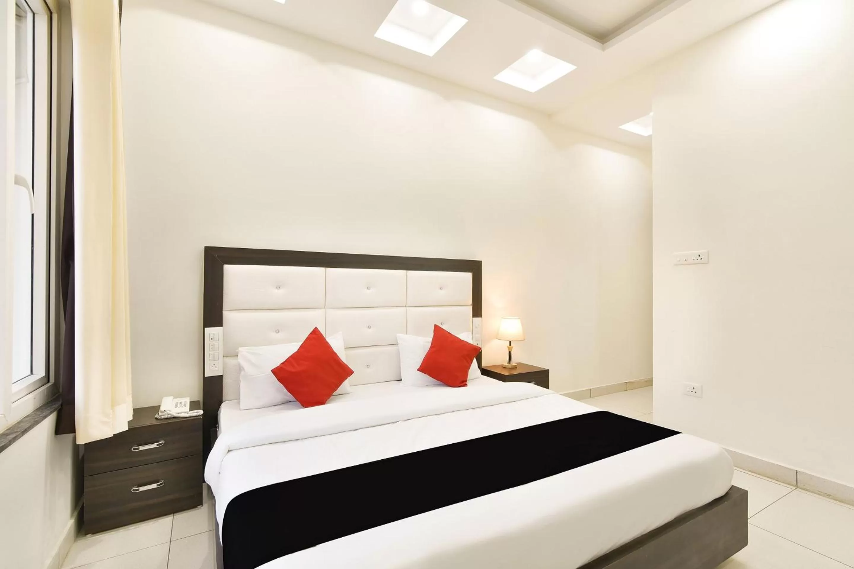 Bedroom, Bed in Capital O Yogasthali Inn Hotel And Spa