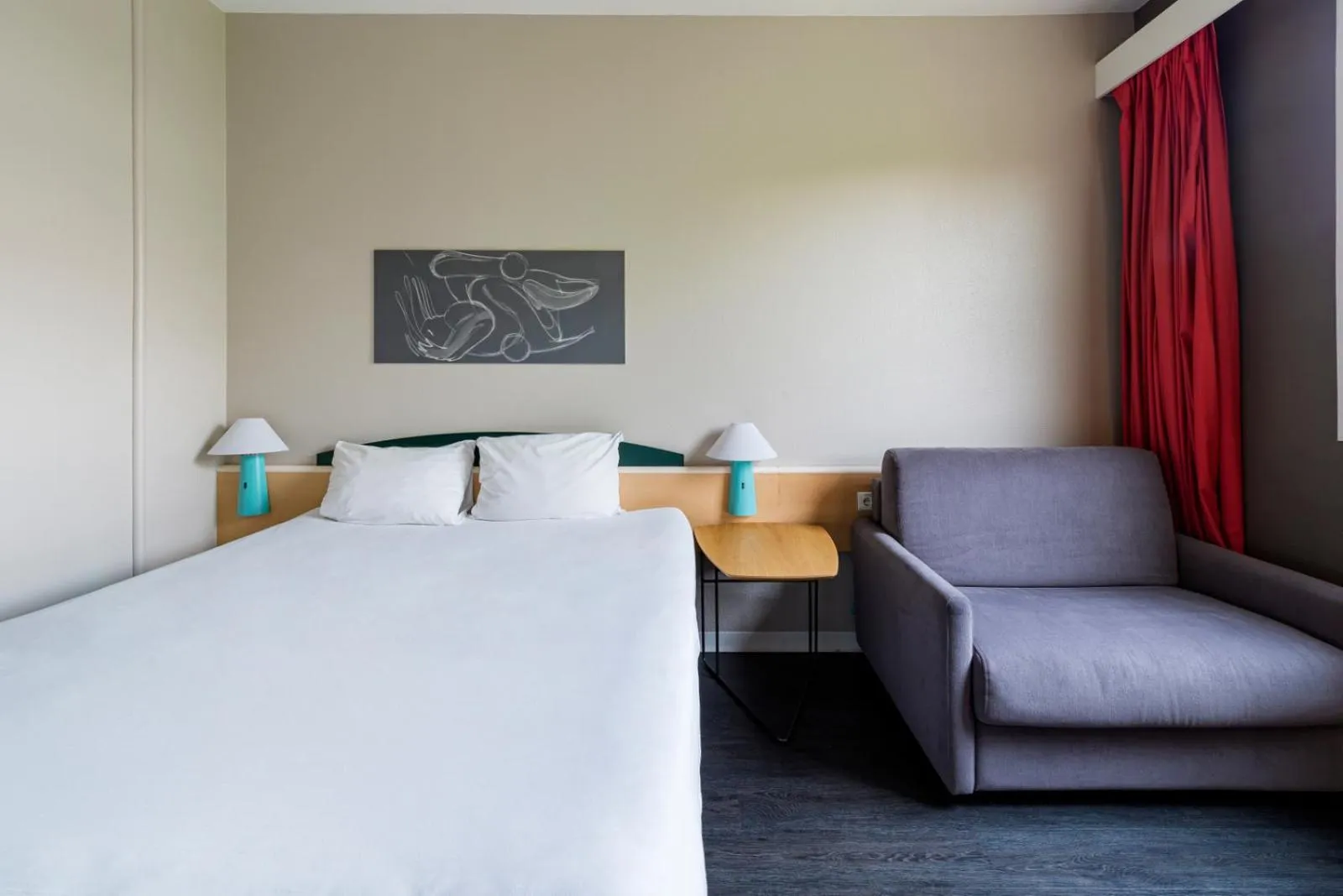 Bed in Ibis Madrid Getafe