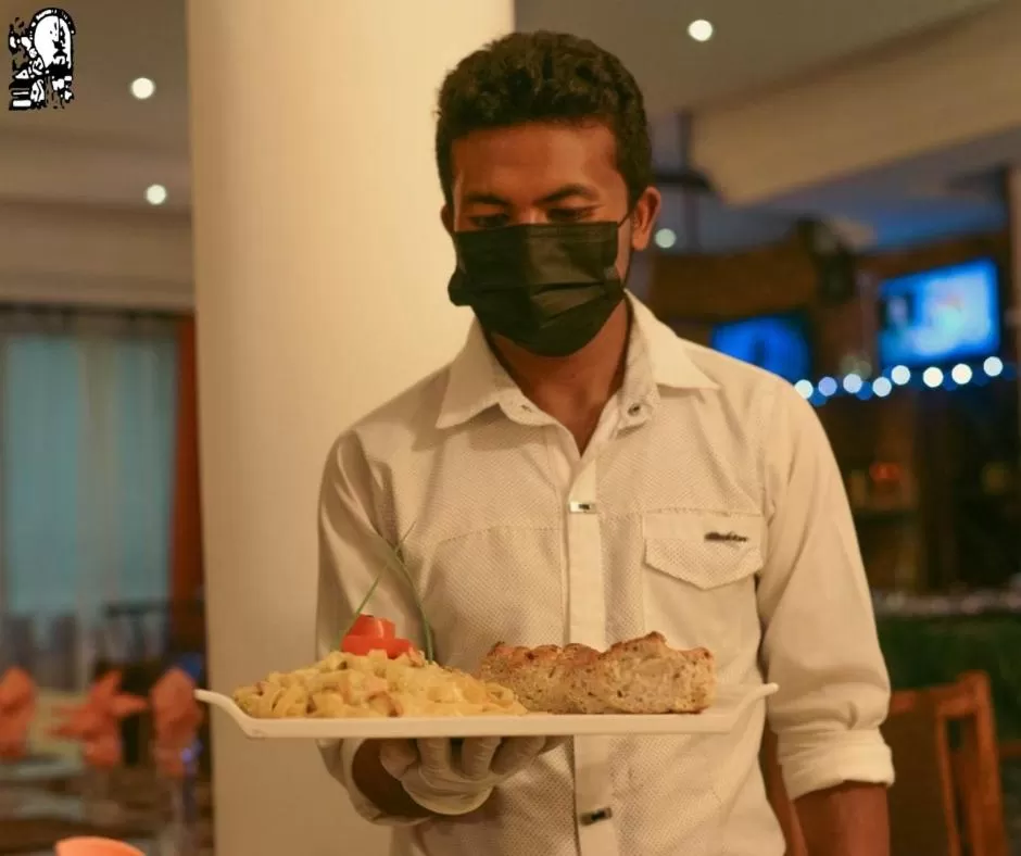 Restaurant/places to eat in Hotel Le Relais Normand