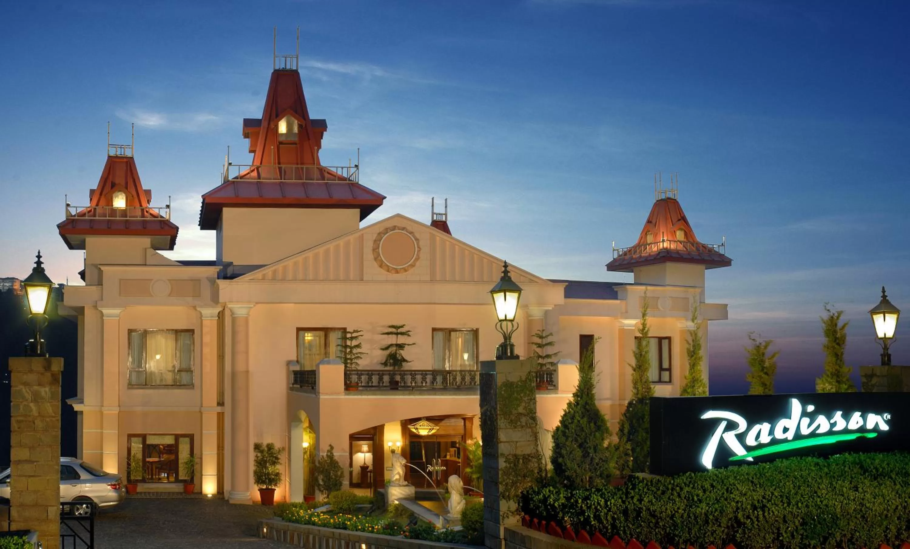 Property building in Radisson Hotel Shimla