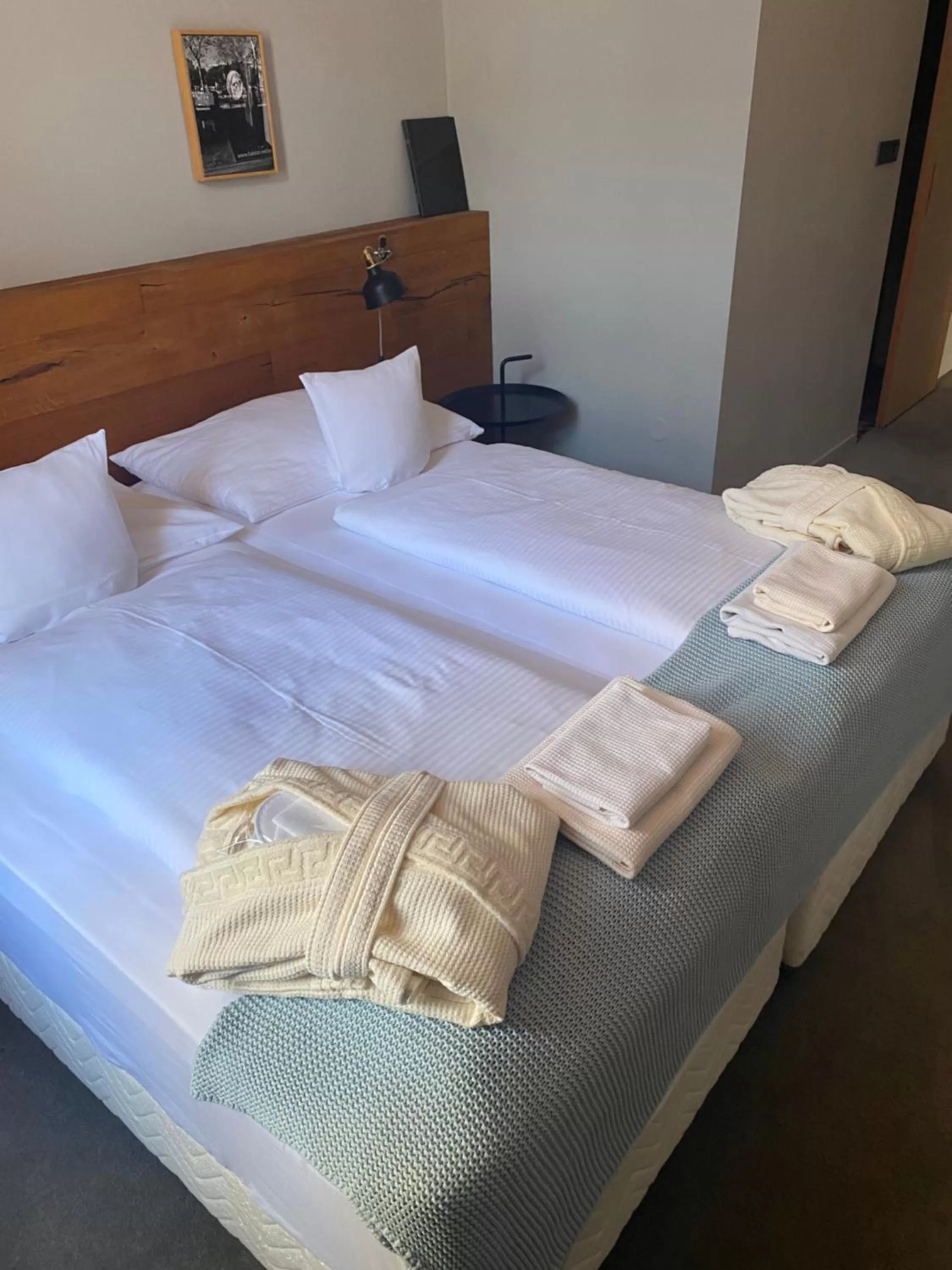 Bed in Hotel city.city