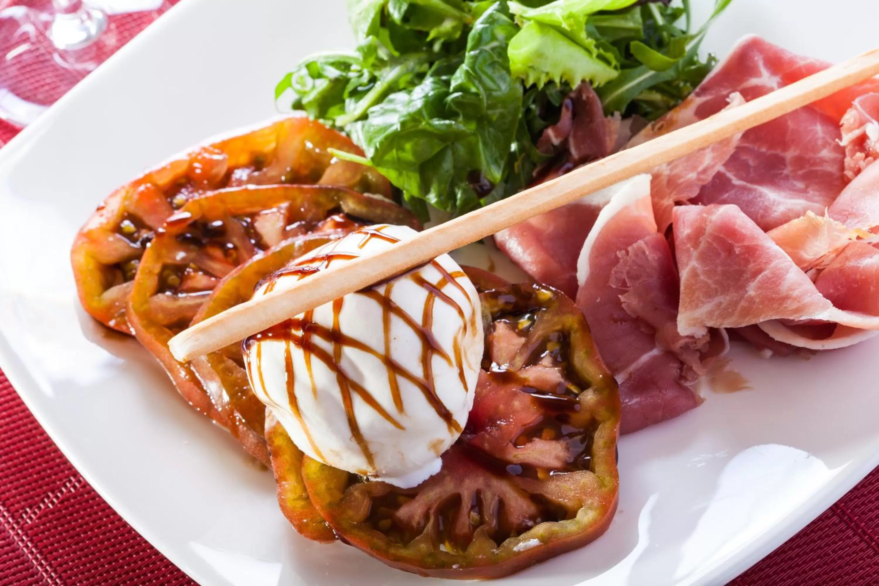 Food close-up in Logis Hostellerie D'Aussois