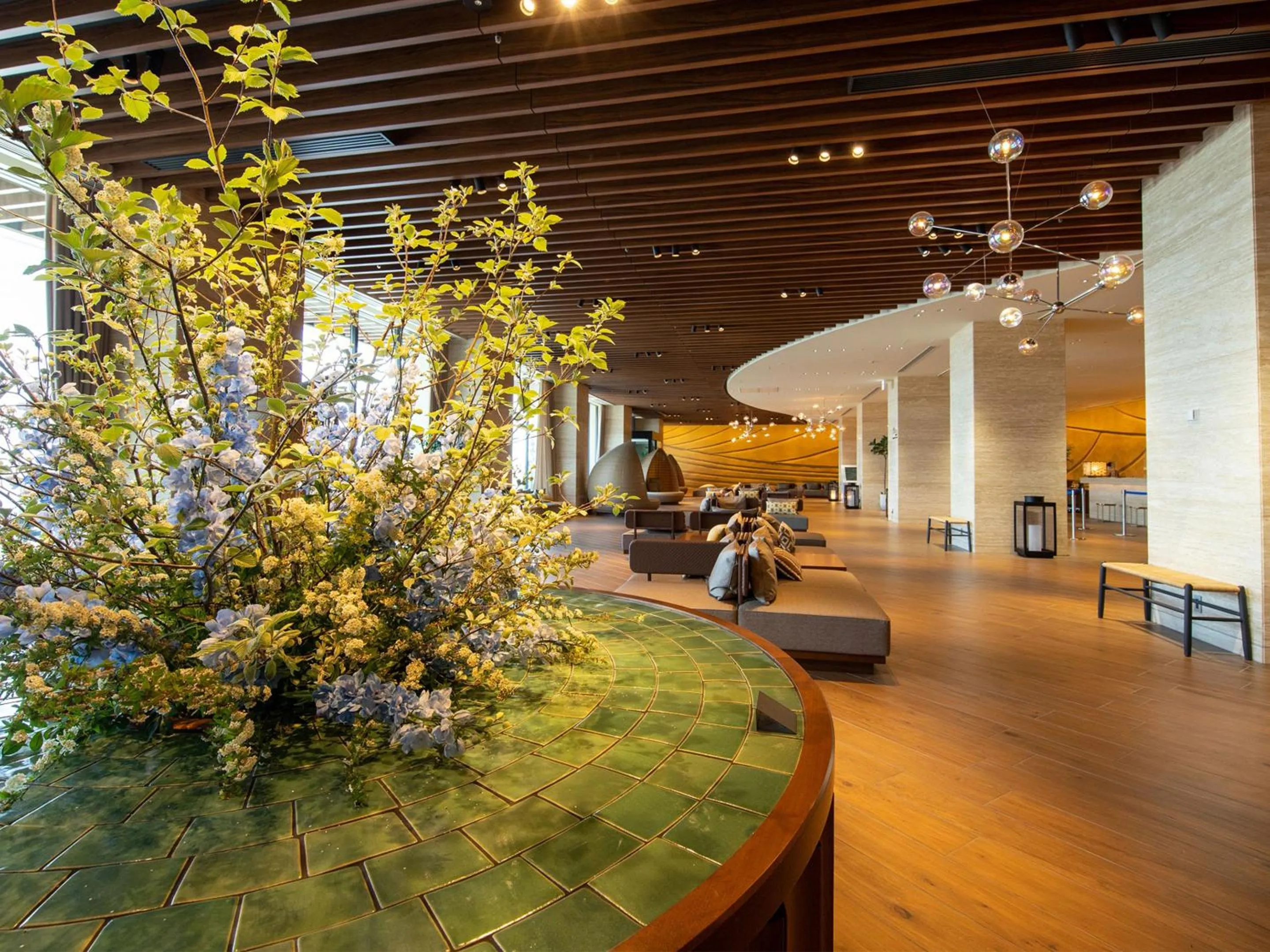 Lobby or reception in Beppu SUGINOI HOTEL