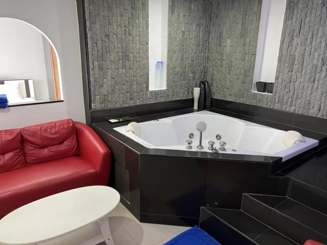 Bathroom in Galaxy Suites