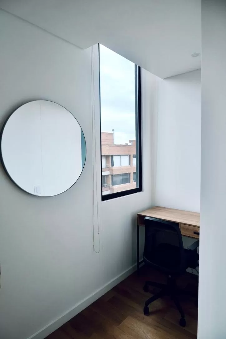 Seating area in Kubik apartments in Exclusive Virrey