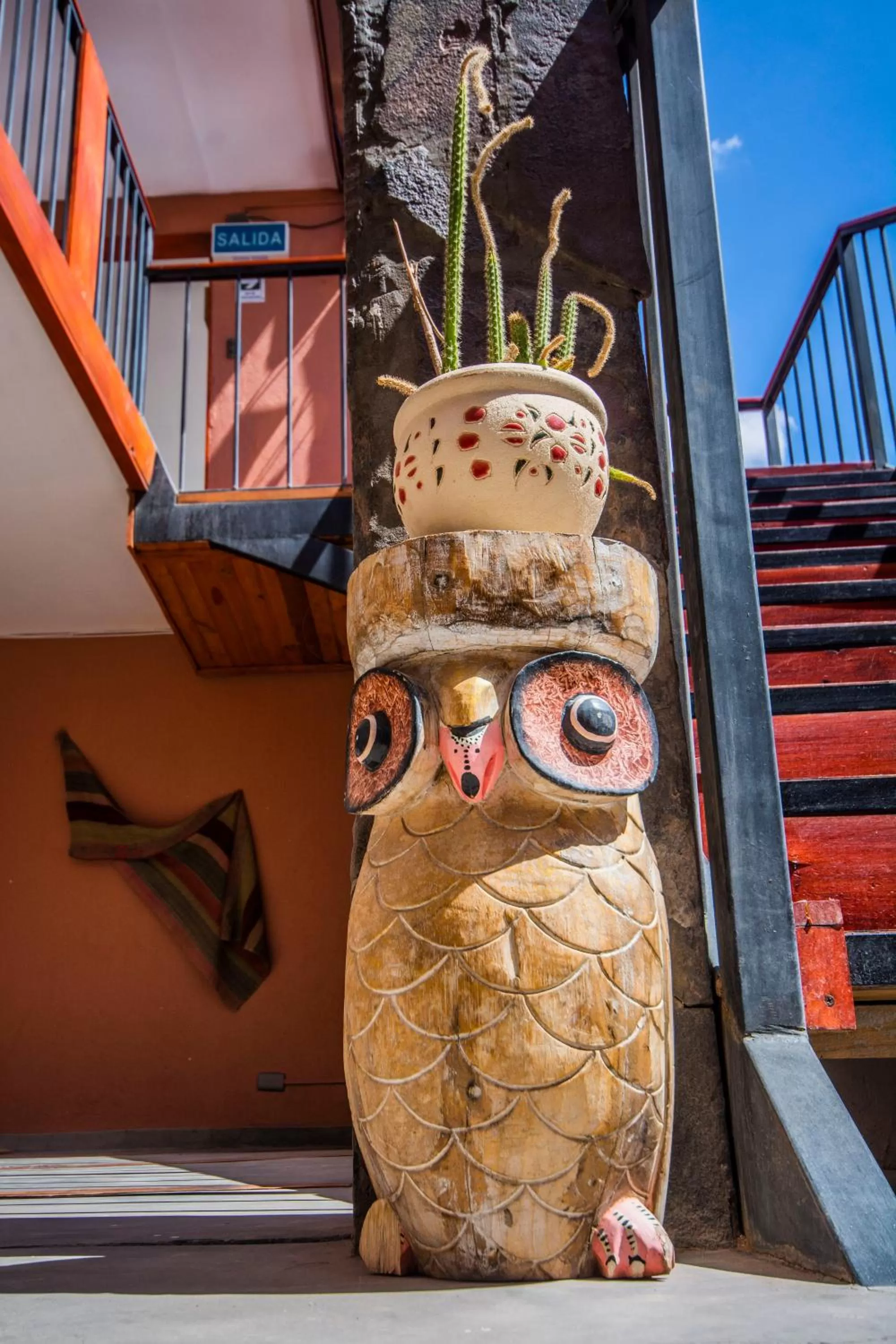 Dining area in Hotel Casa Algarrobo
