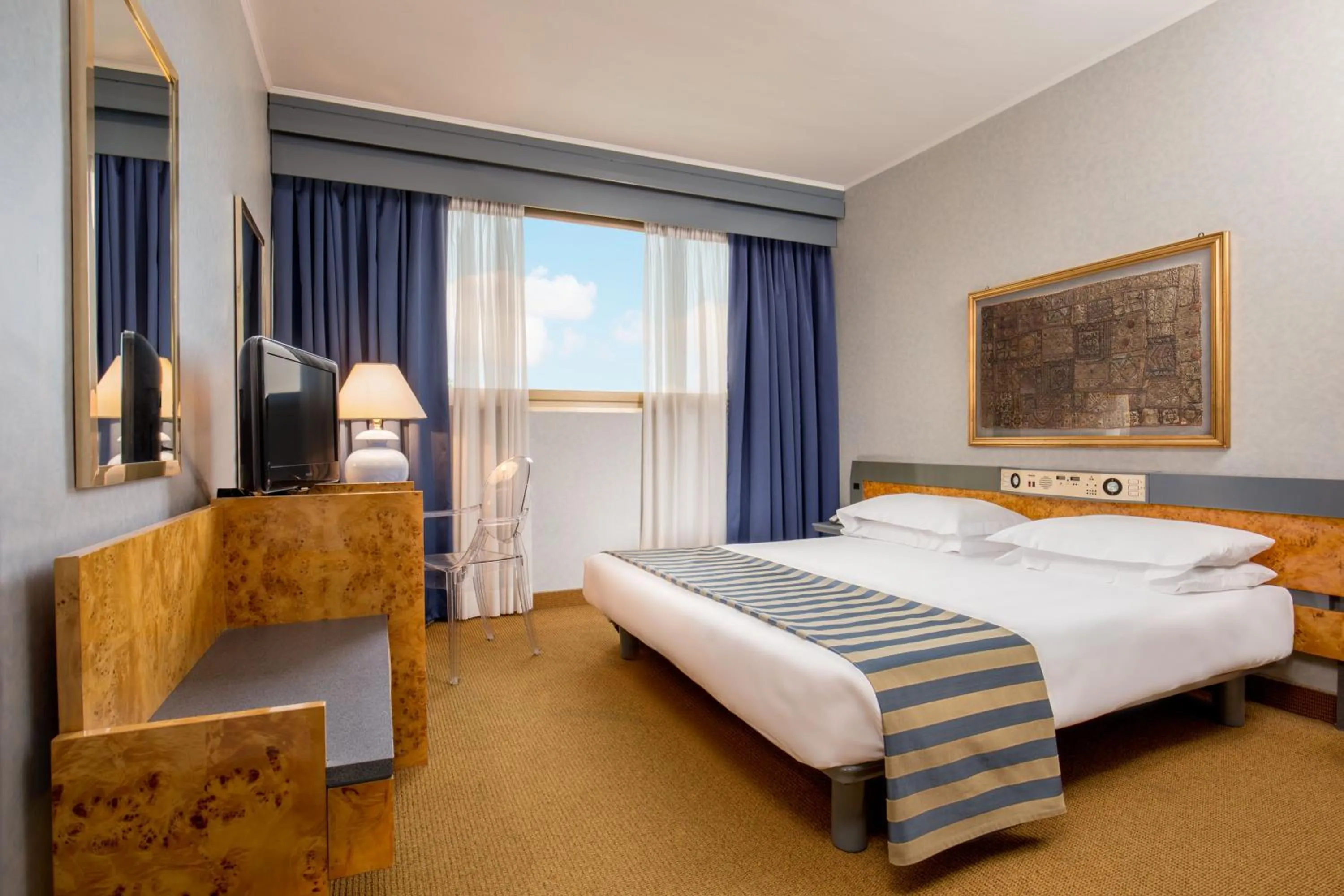 Bed in Enea Hotel Pomezia