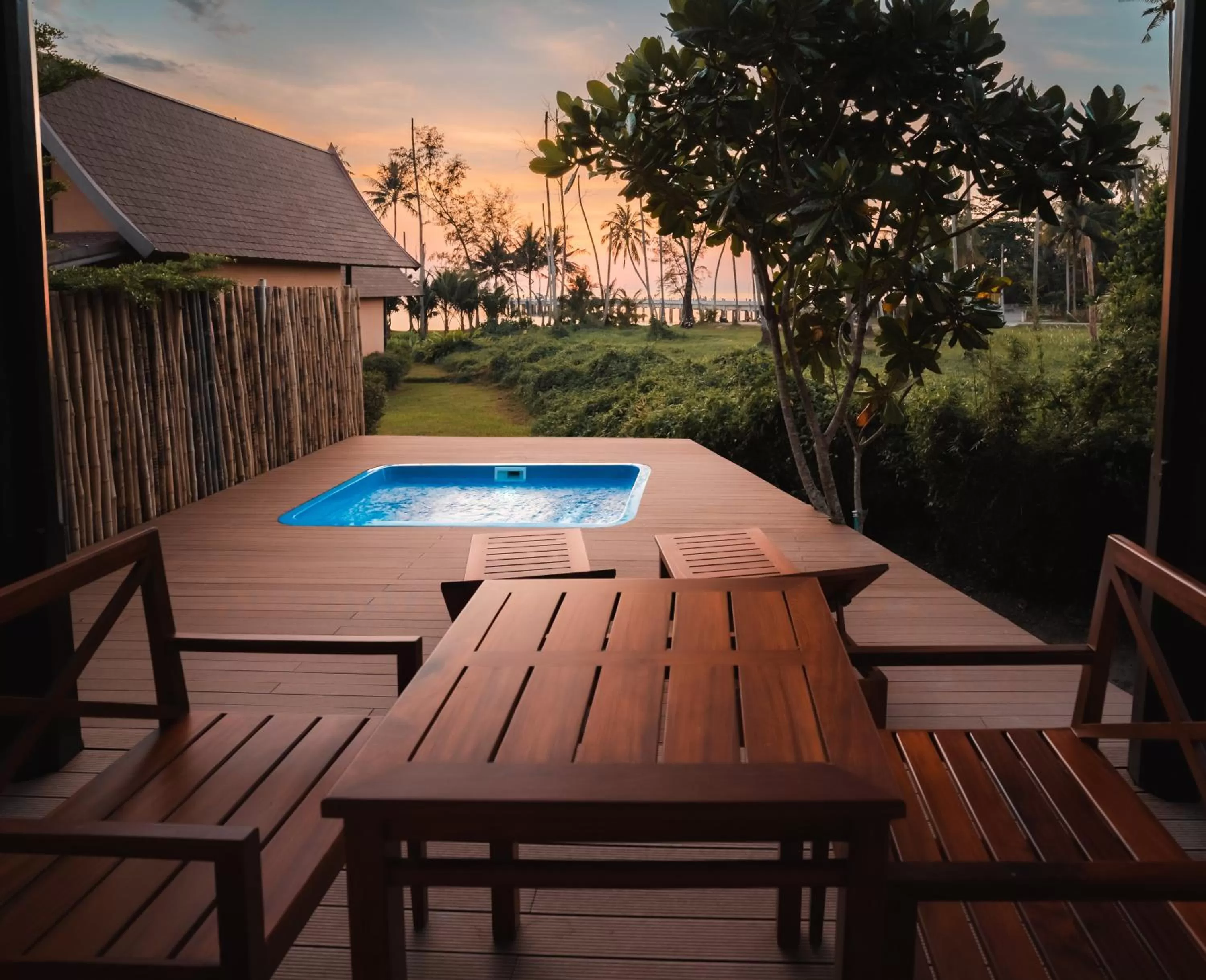 Balcony/Terrace in Koh Kood Paradise Beach