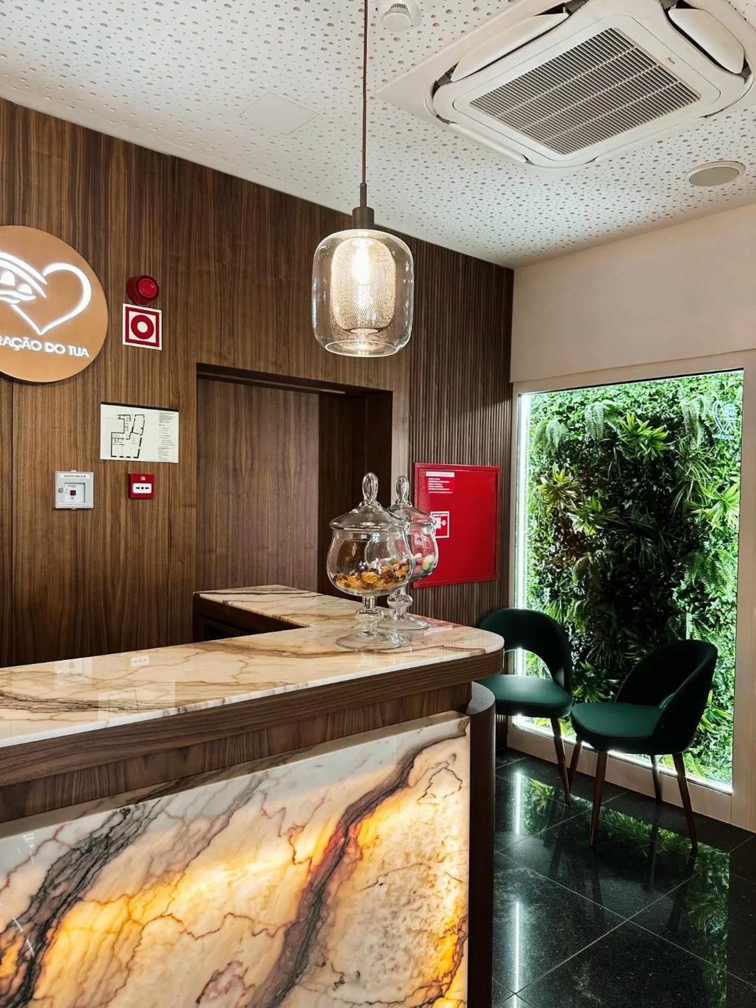 Lobby or reception in Coração do Tua Hotel