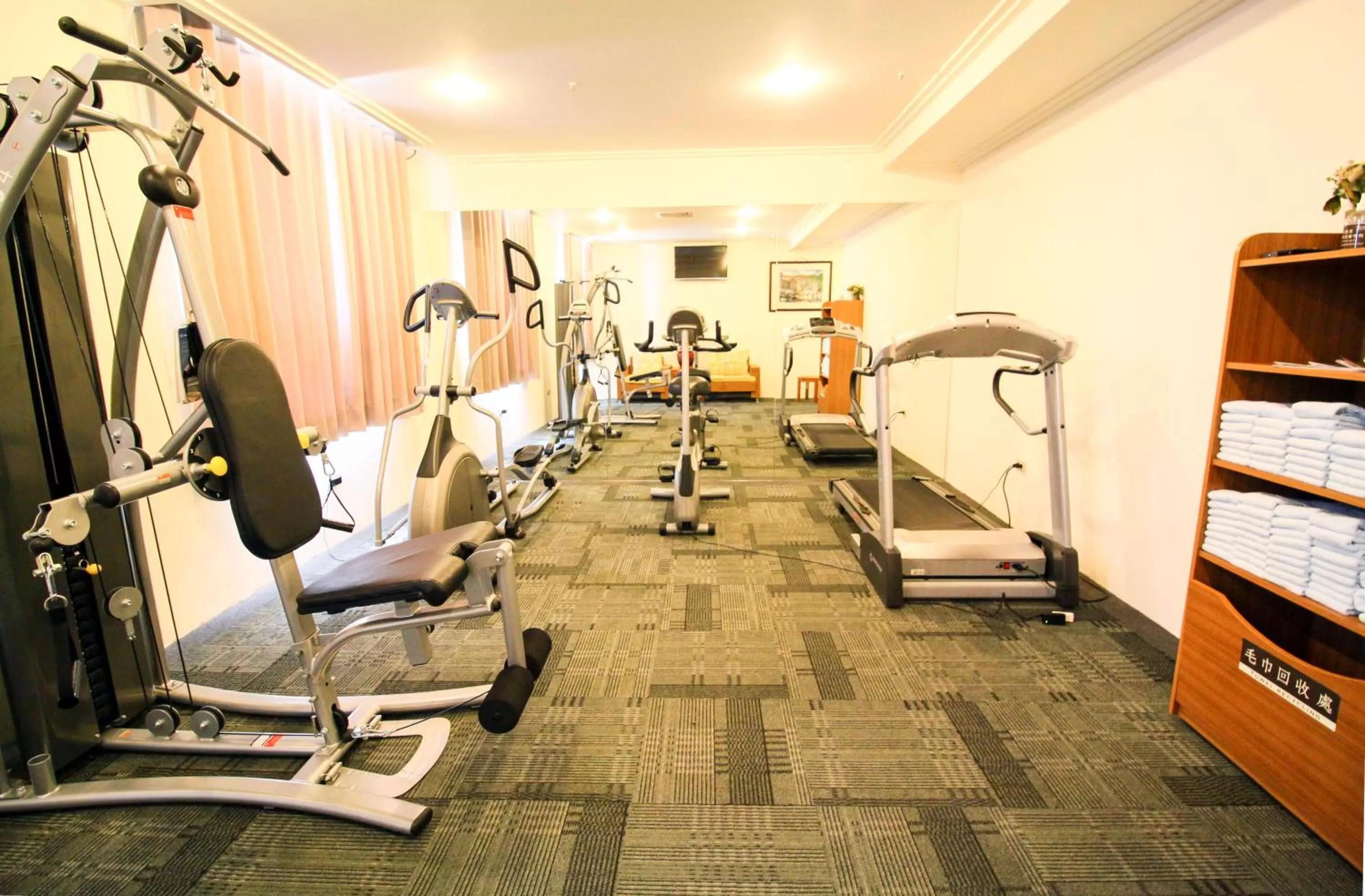 Fitness centre/facilities in Yaling Hotel