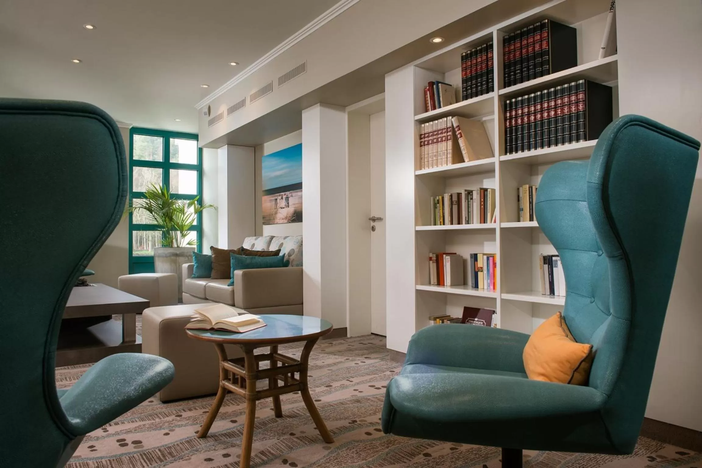 Communal lounge/ TV room in Hotel Bernstein Prerow