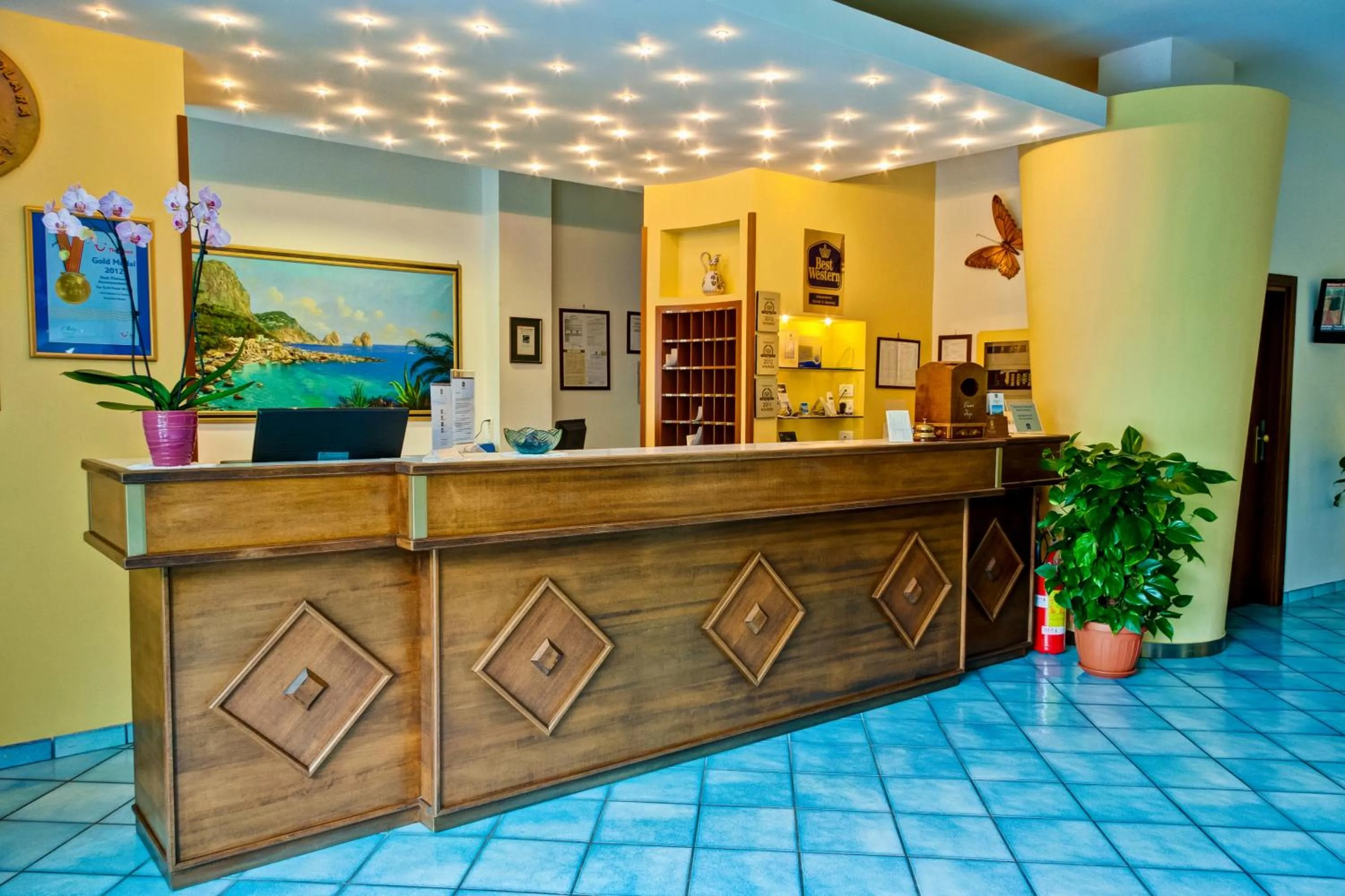 Lobby or reception in Best Western Hotel La Solara