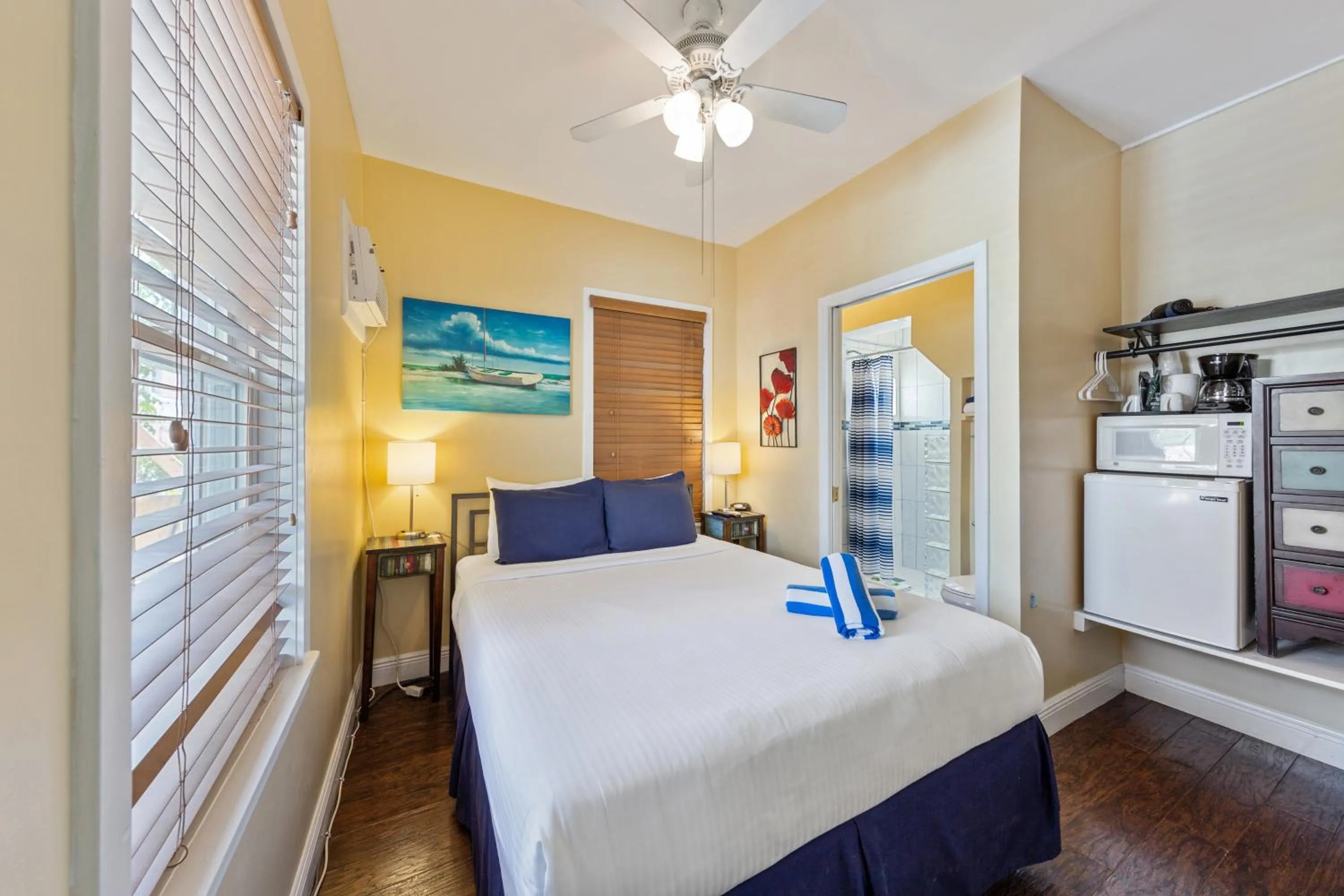 Bed in Wicker Guesthouse