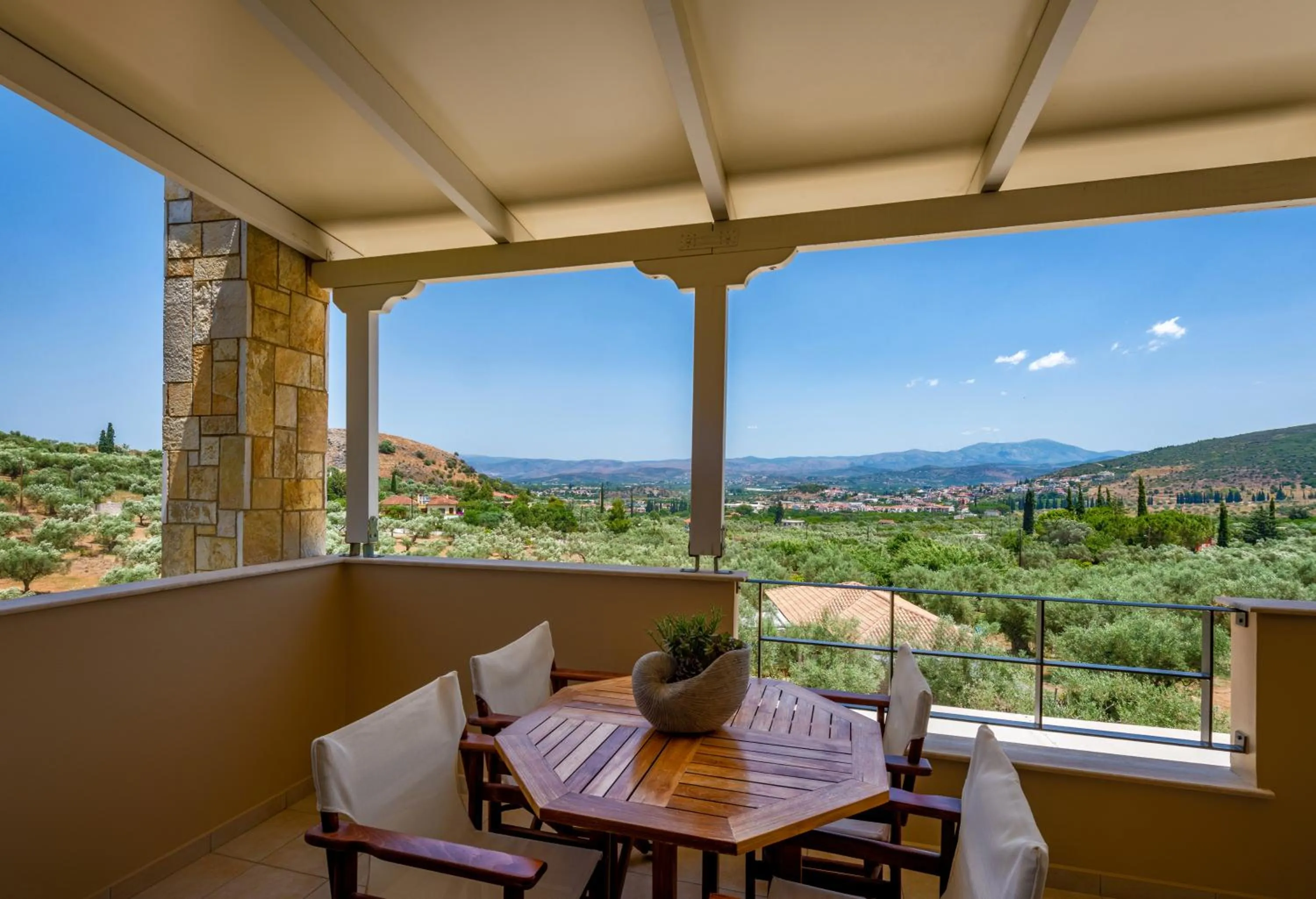 Balcony/Terrace in Anthemion Suites and Villas