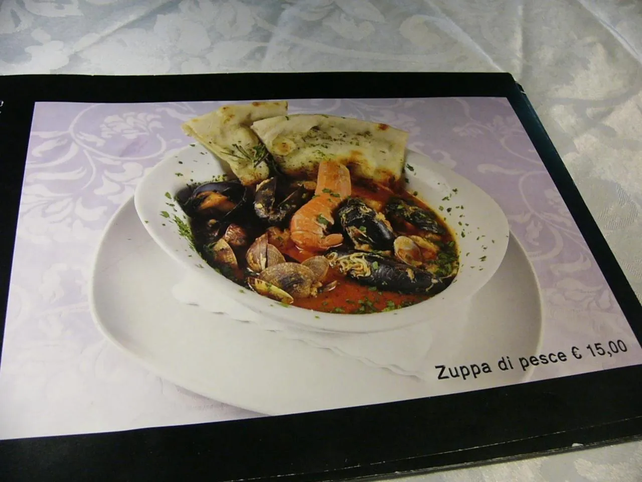 Food close-up in Hotel Serena