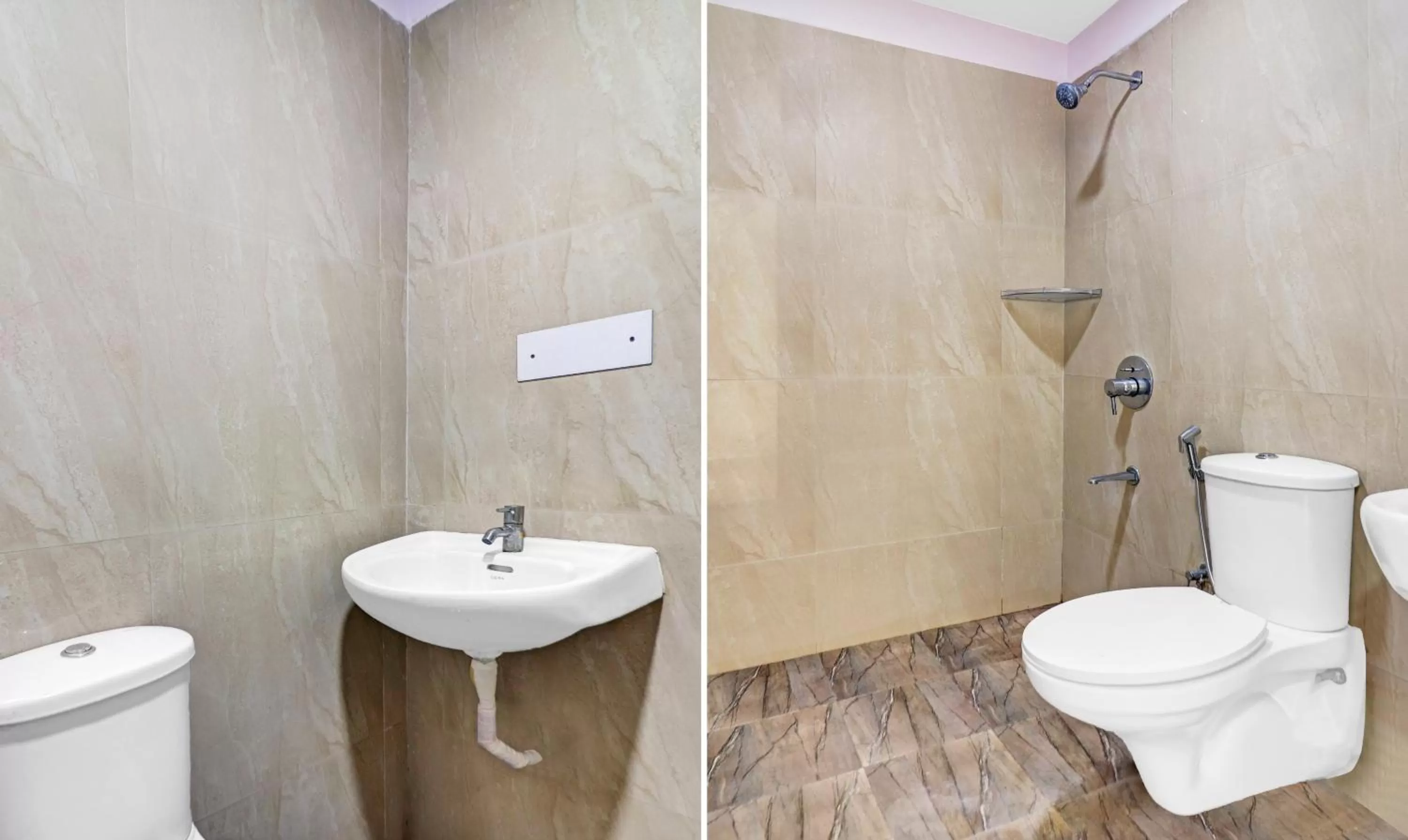 Bathroom in Itsy By Treebo - 99 Inn Hitech City