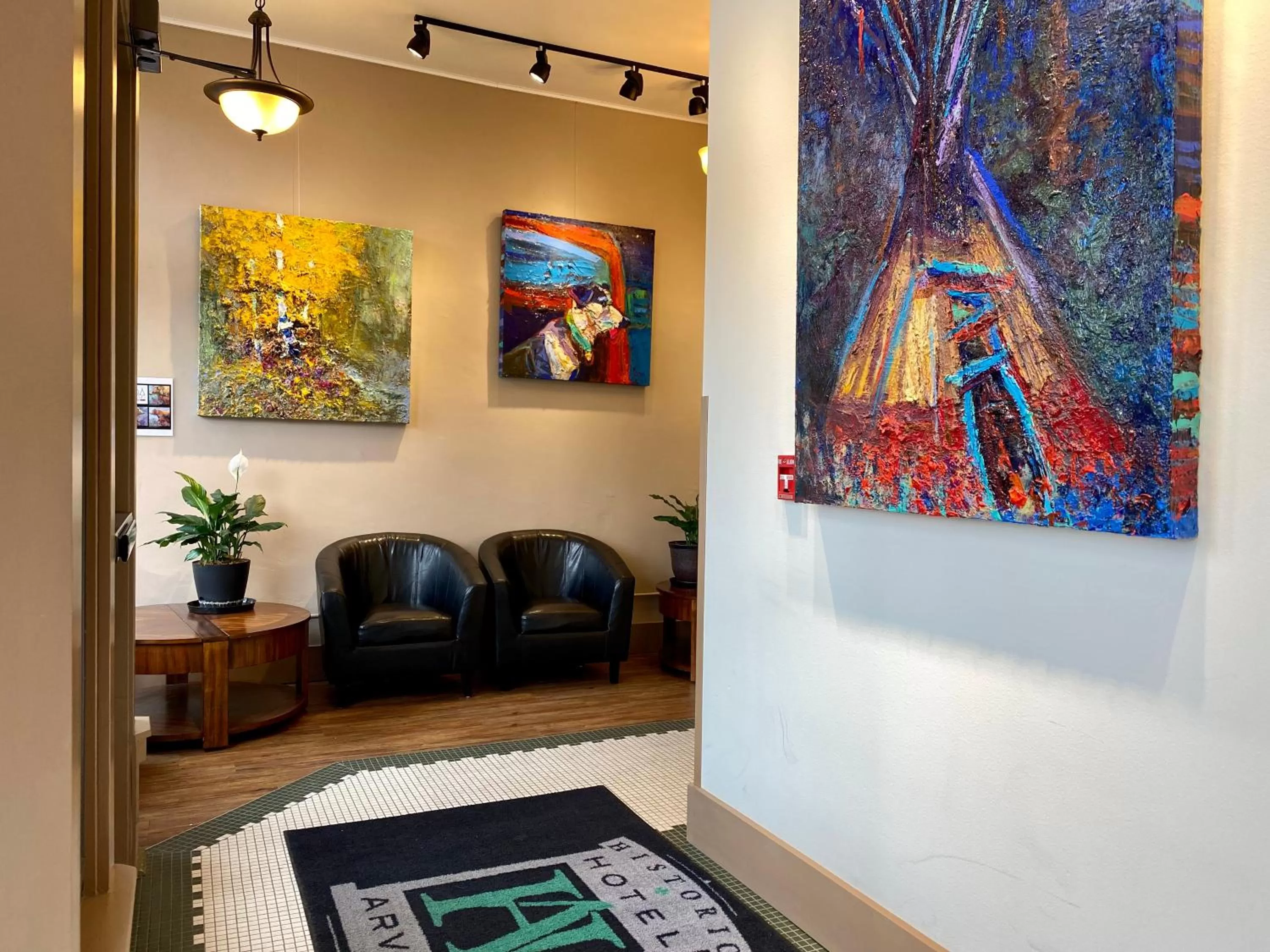 Lobby or reception in Historic Hotel Arvon