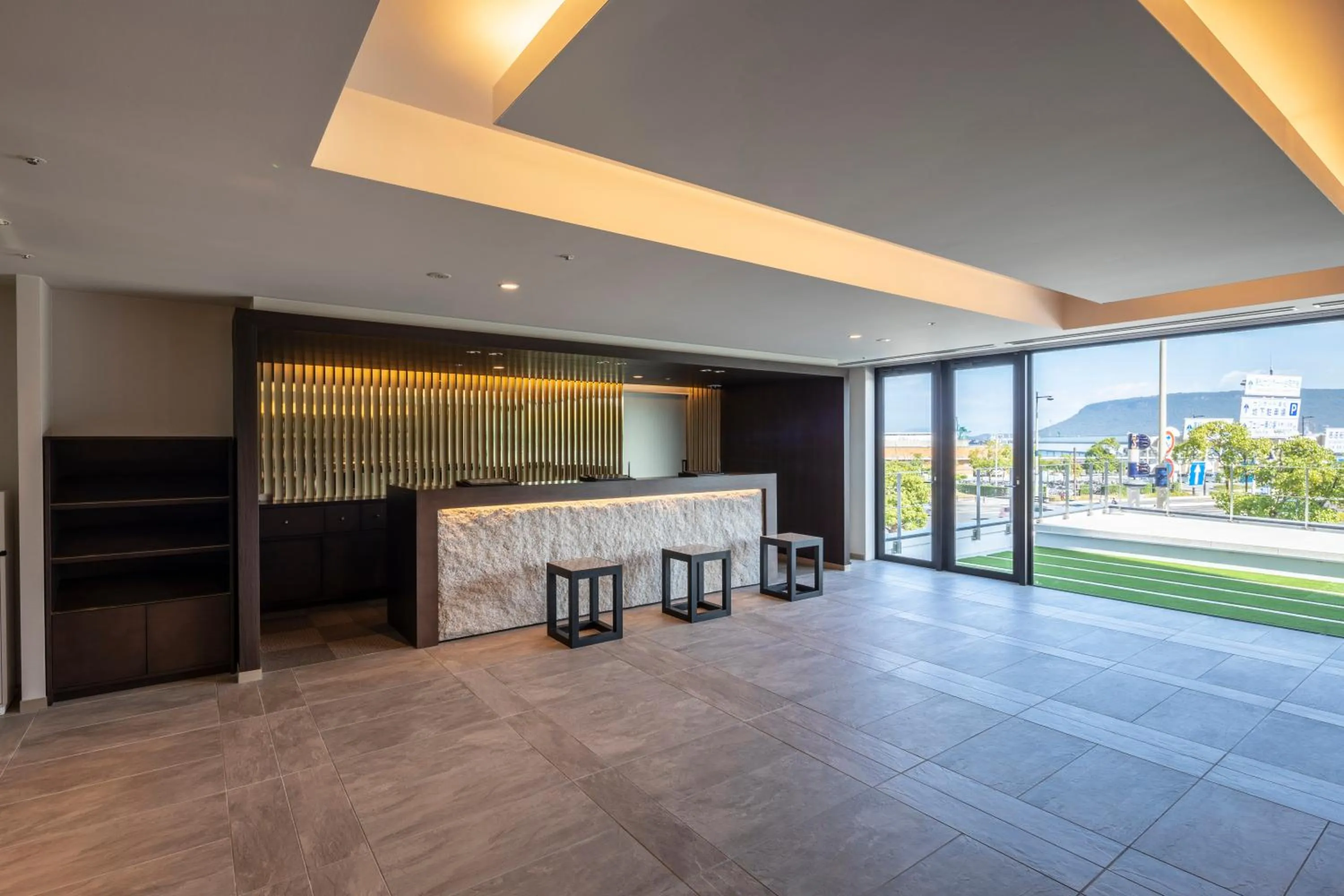 Lobby or reception in JR Clement Inn Takamatsu
