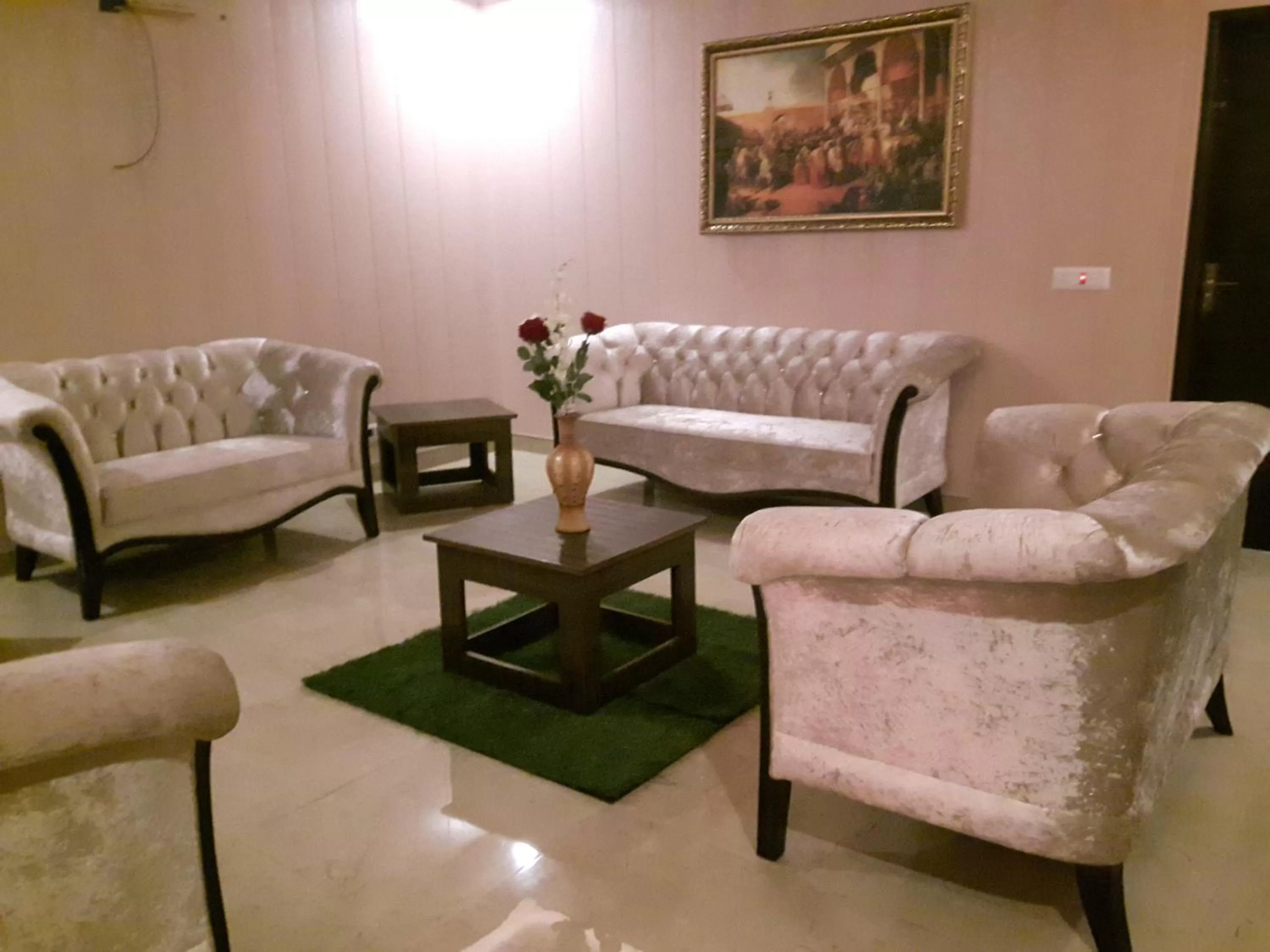 Communal lounge/ TV room, Seating Area in Maple Leaf Hotel