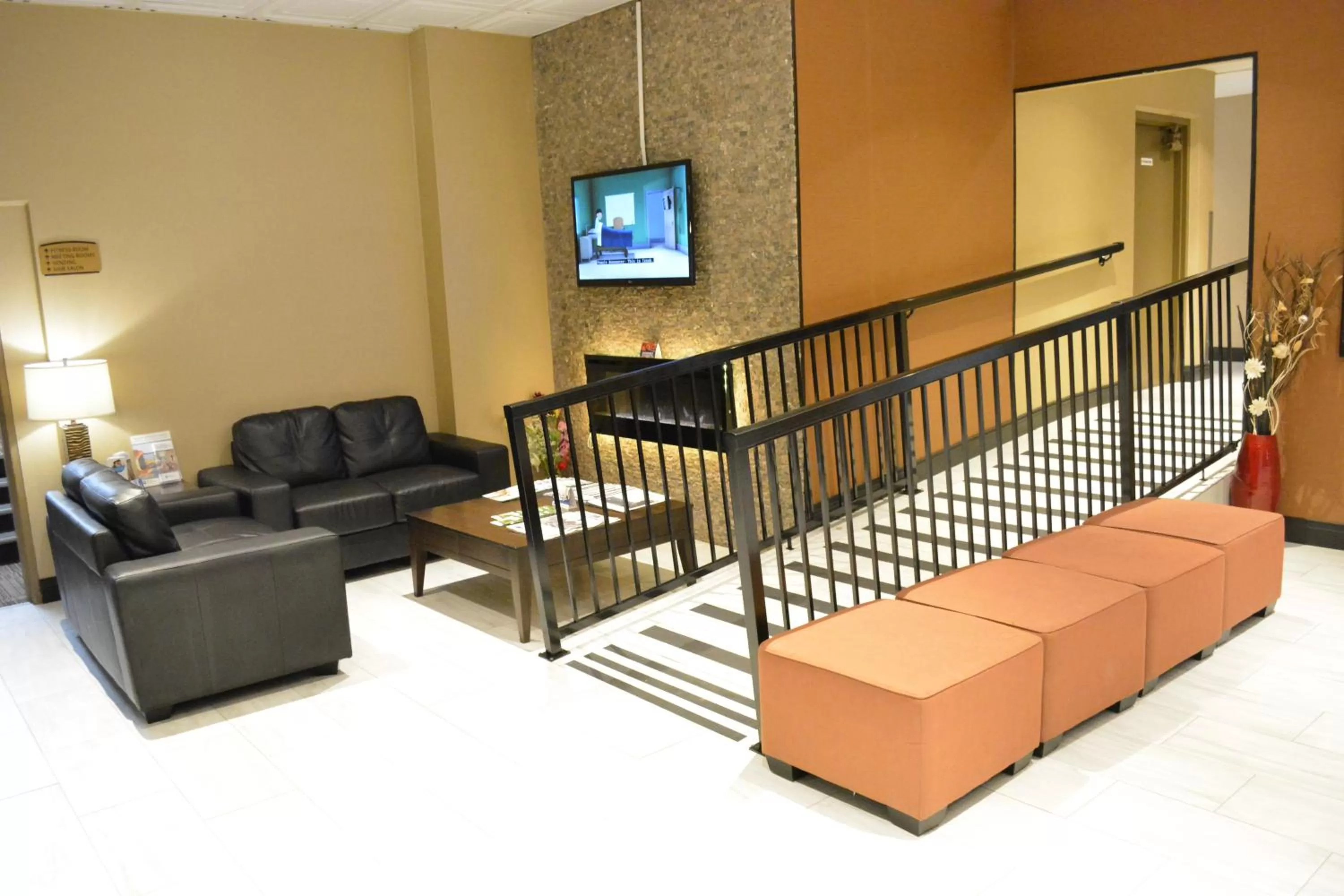 Seating area in Best Western Terrace Inn