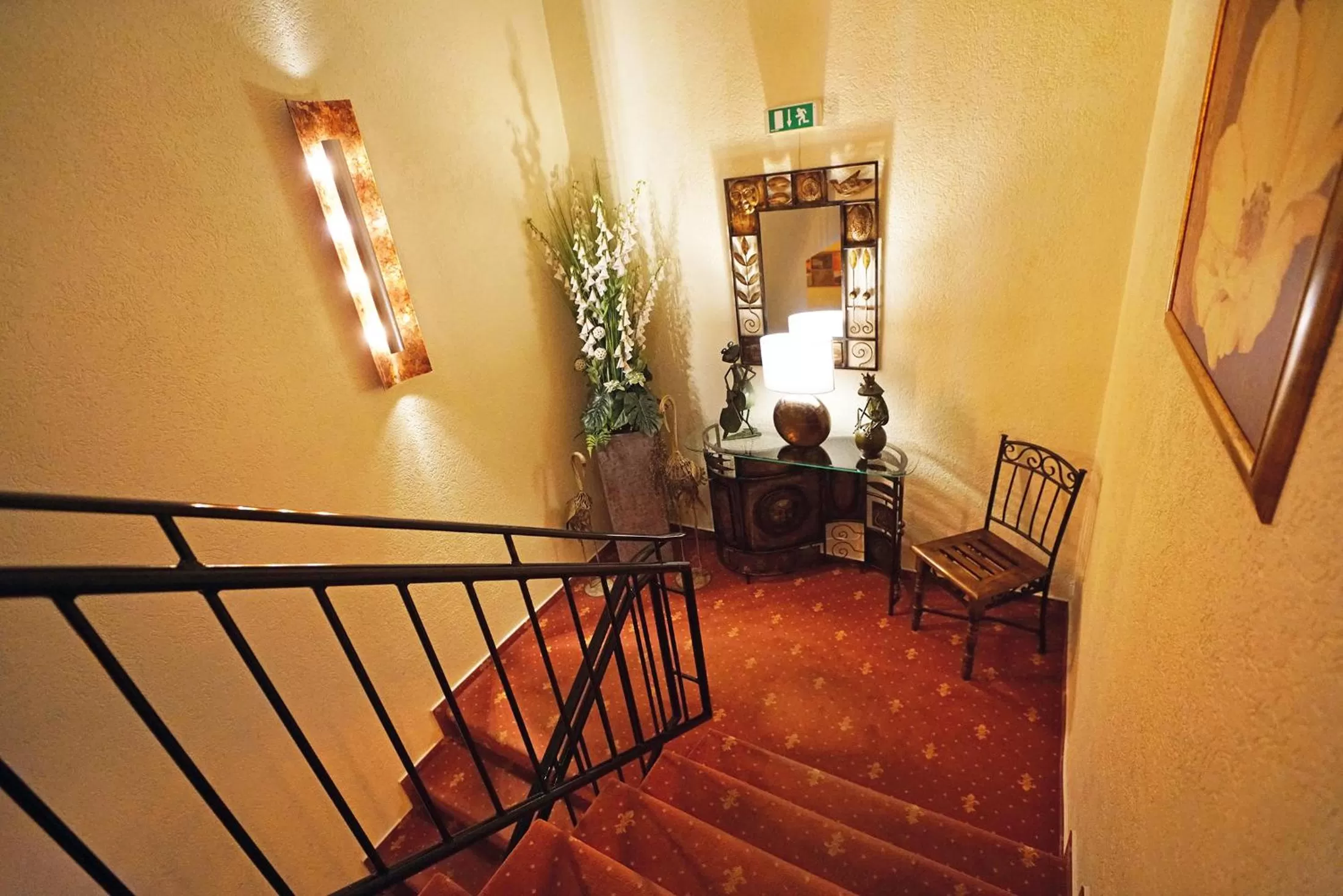 Lobby or reception in Hotel und Restaurant Bühlhaus