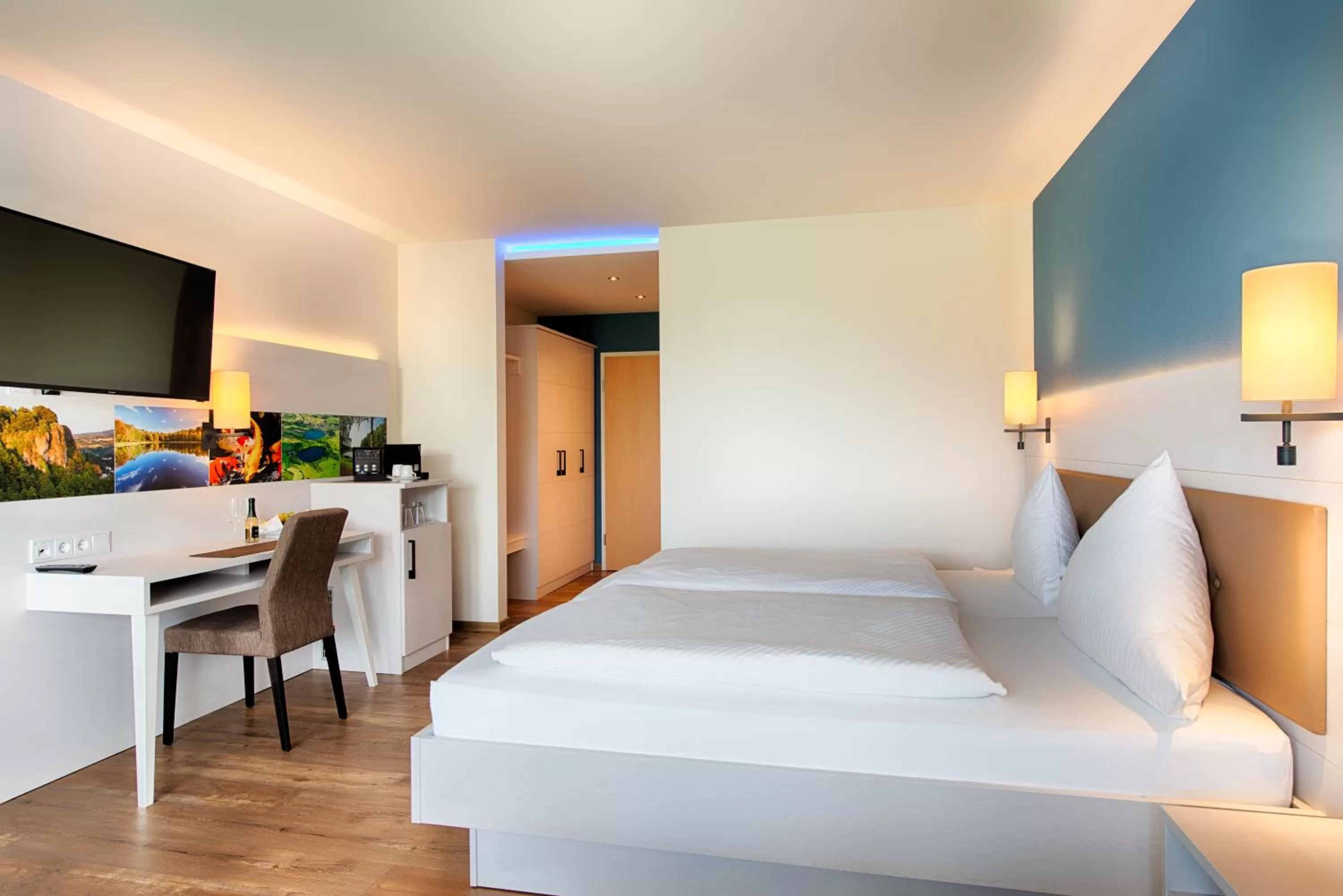 Bed in Seehotel am Stausee 4 Sterne Superior