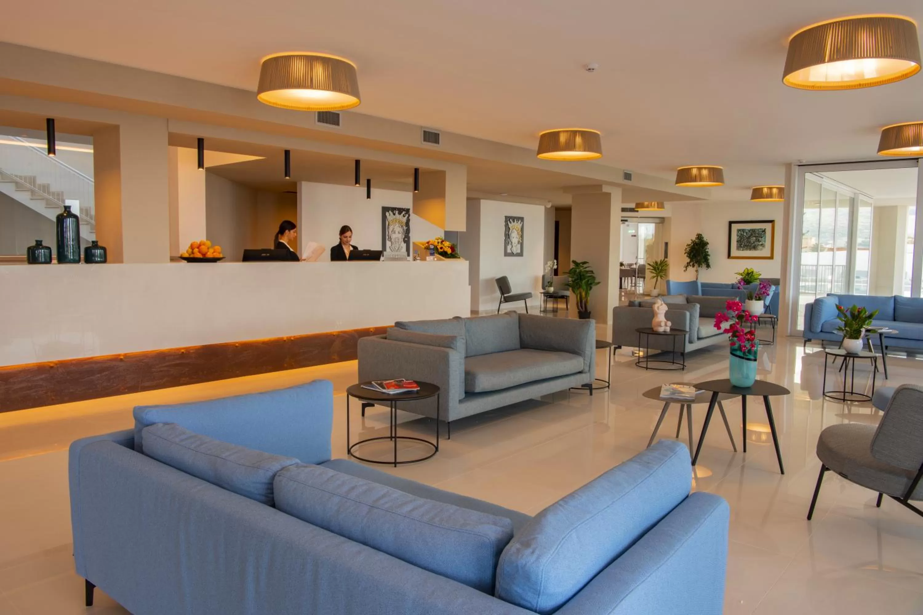 Living room in Resort La Battigia Beach & Spa