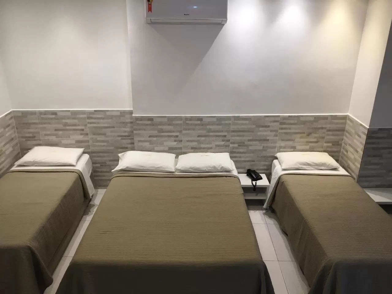 Bed in Hotel Pousada Costa do Atlântico