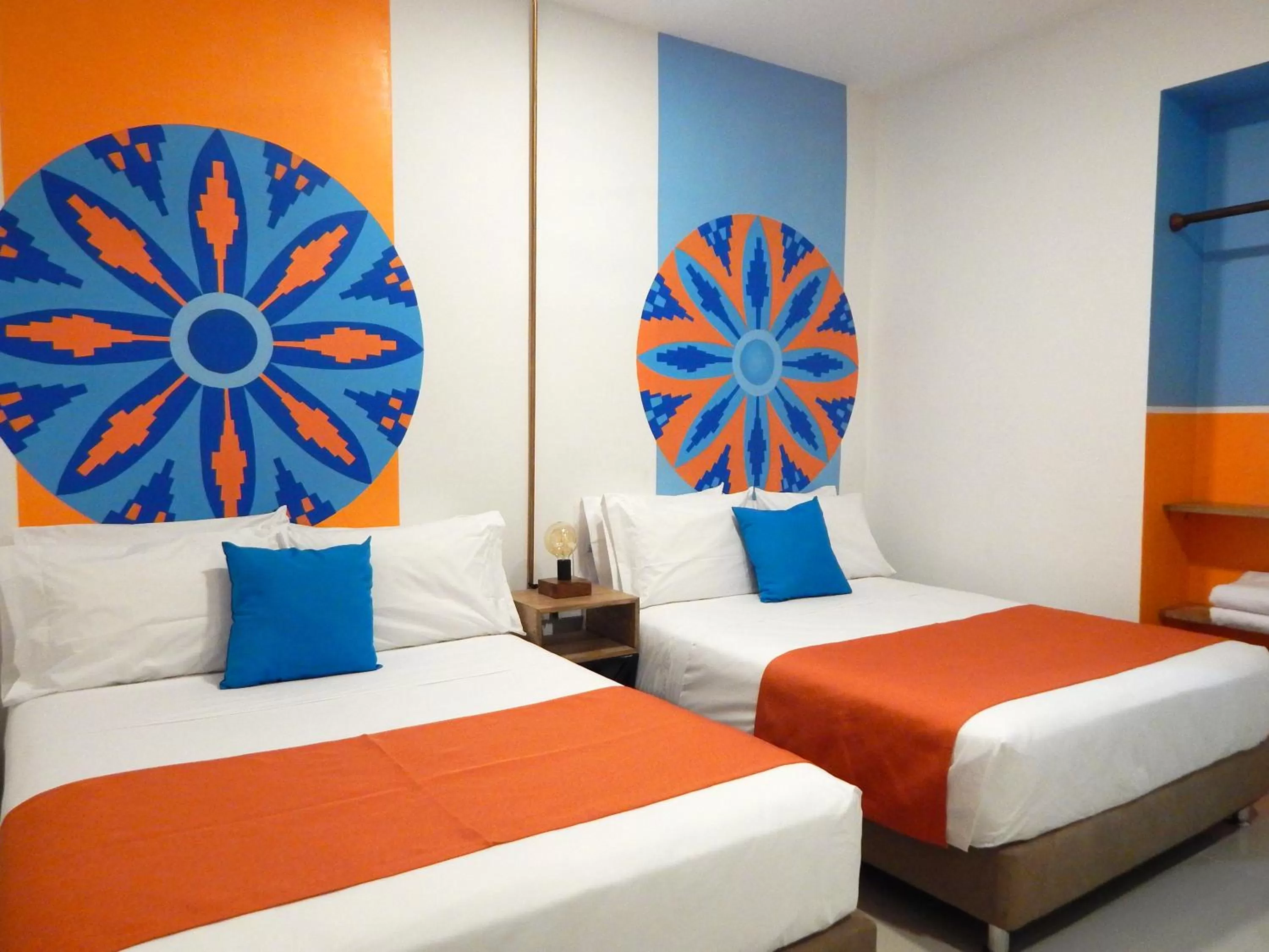 Bed in ETHNIC Thematic Hotel