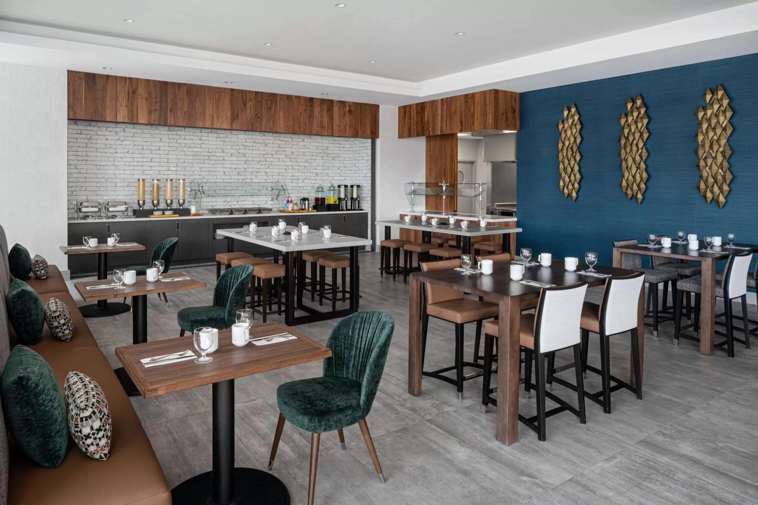 Breakfast in Hilton Garden Inn Camden Waterfront Philadelphia