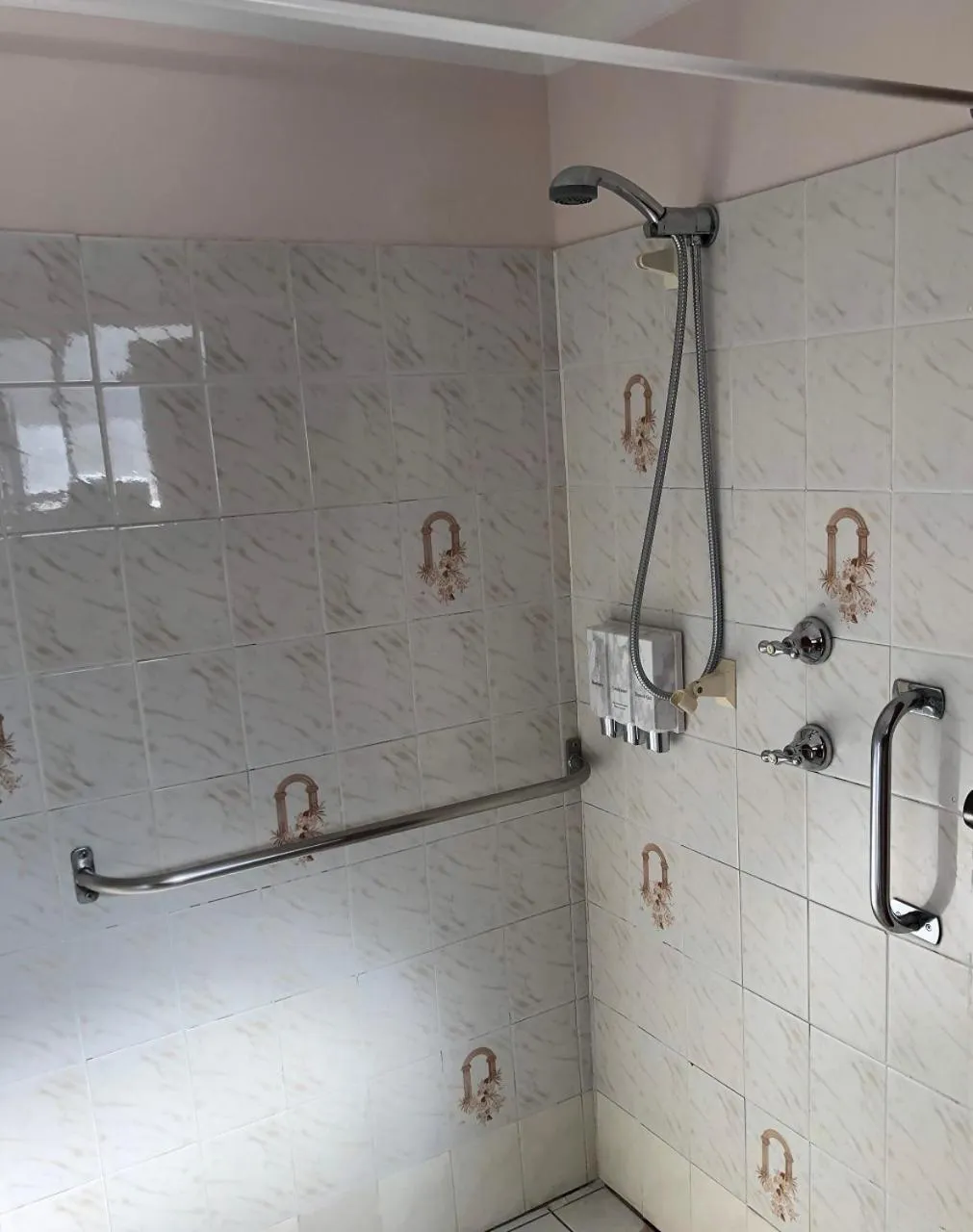 Shower in Marco Polo Motor Inn Taree