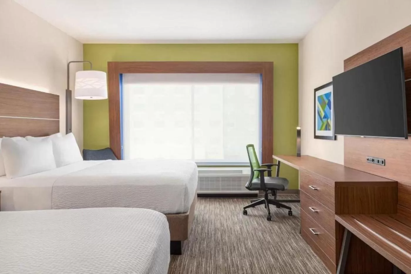 Bedroom, Bed in Holiday Inn Express & Suites Austin North - Pflugerville by IHG