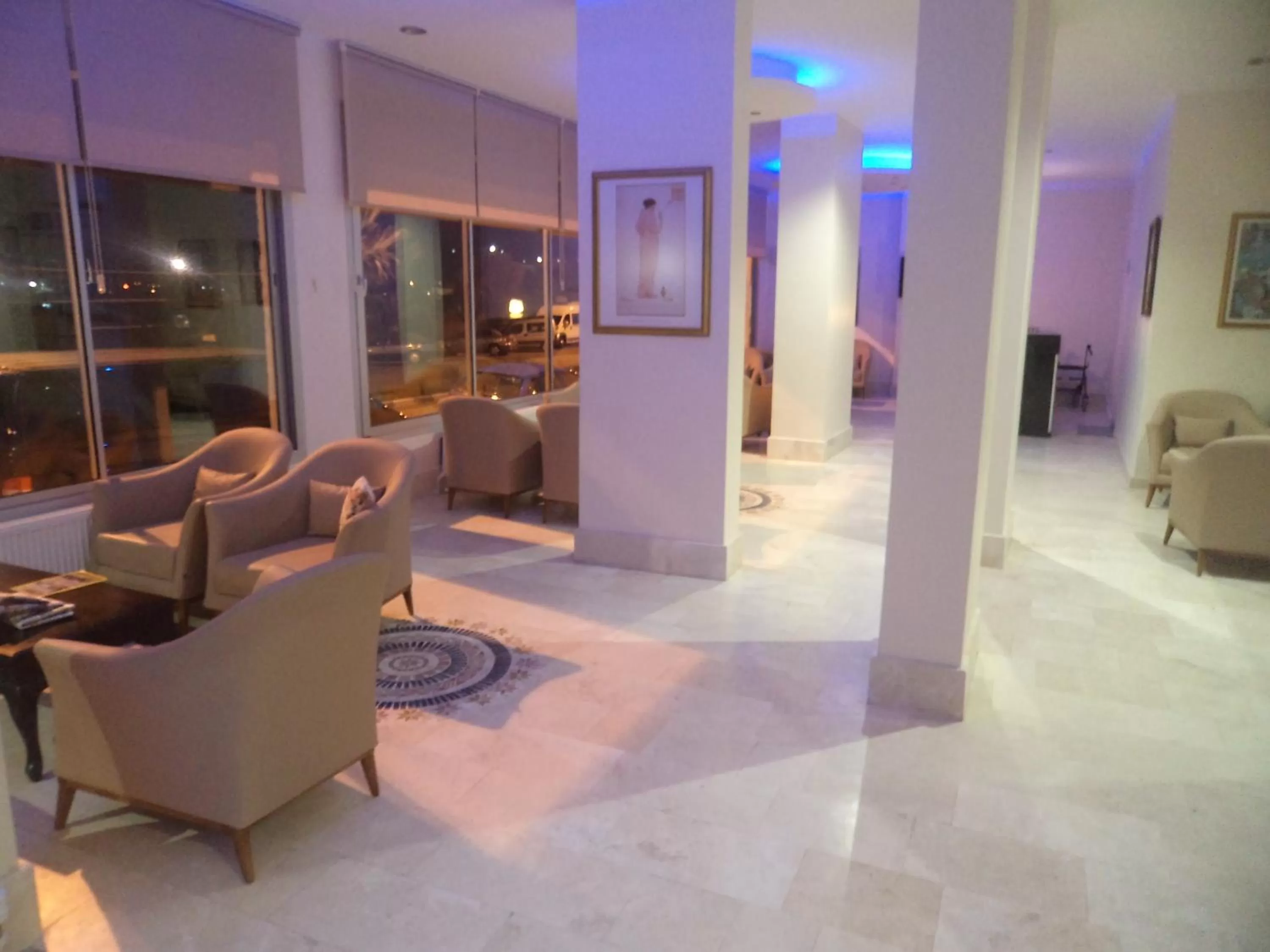 Lobby or reception in Perla Hotel