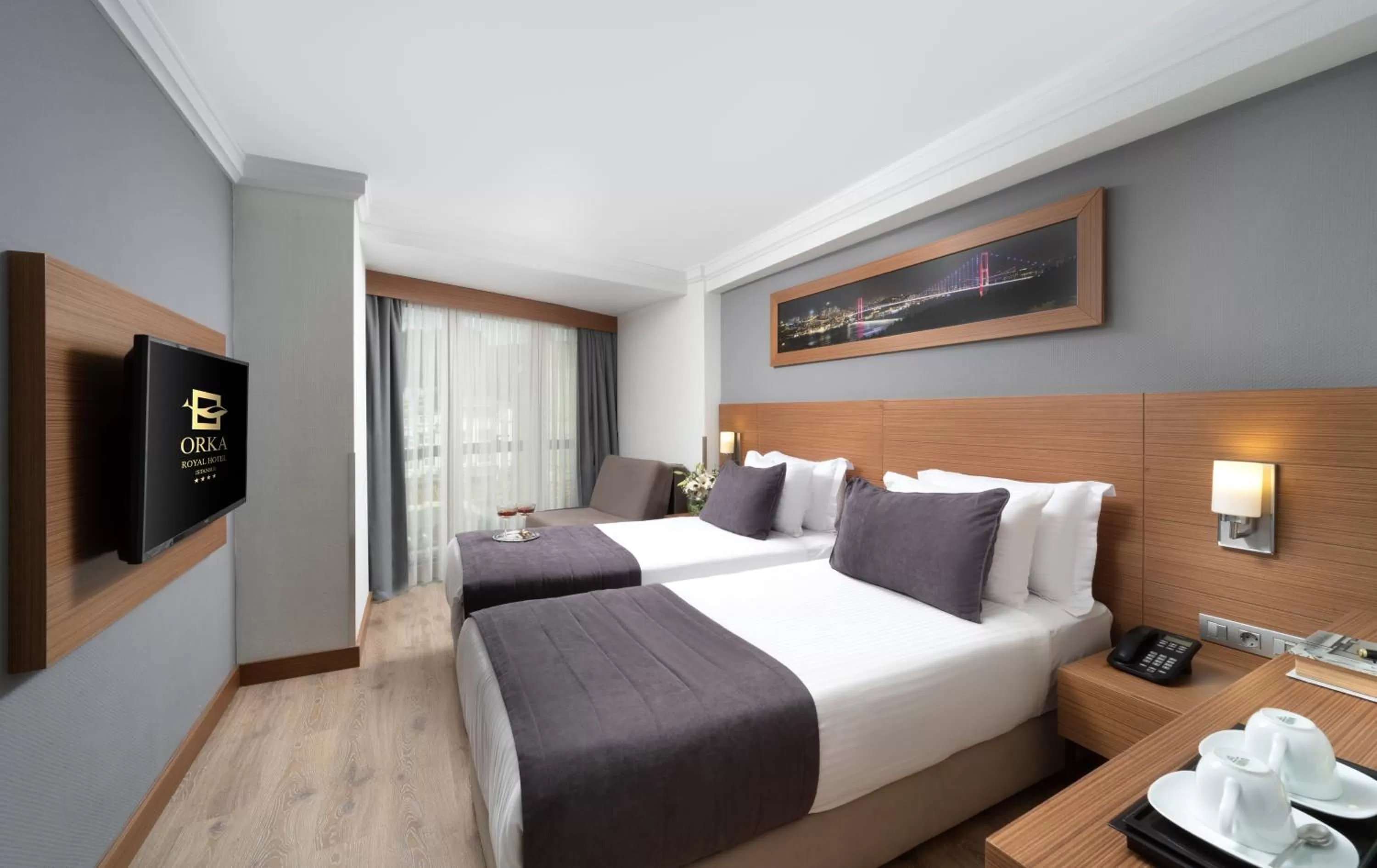 Bedroom, Bed in Orka Royal Hotel & Spa