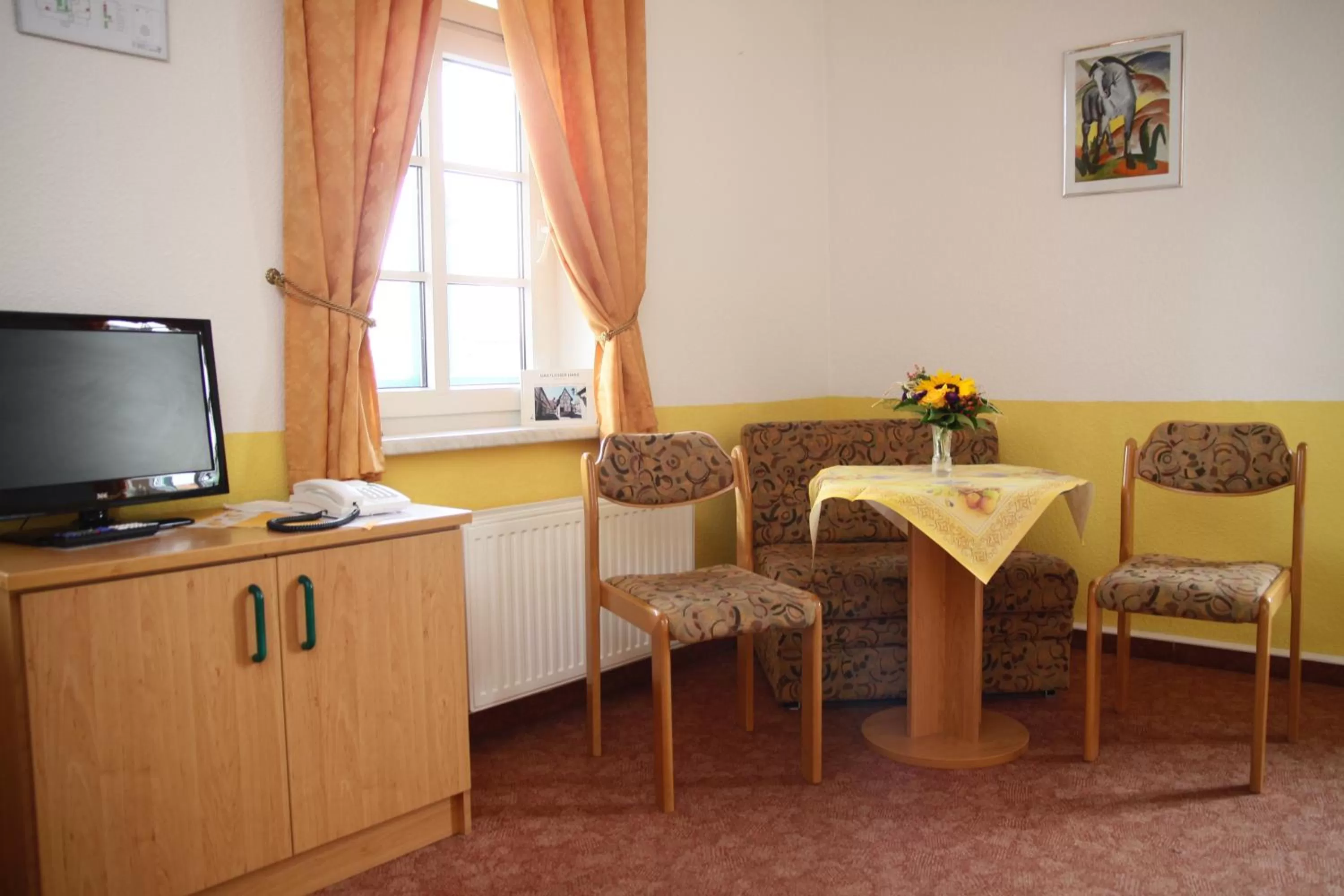 Living room in Haus Kehrwieder - Hotel am Kur-Café