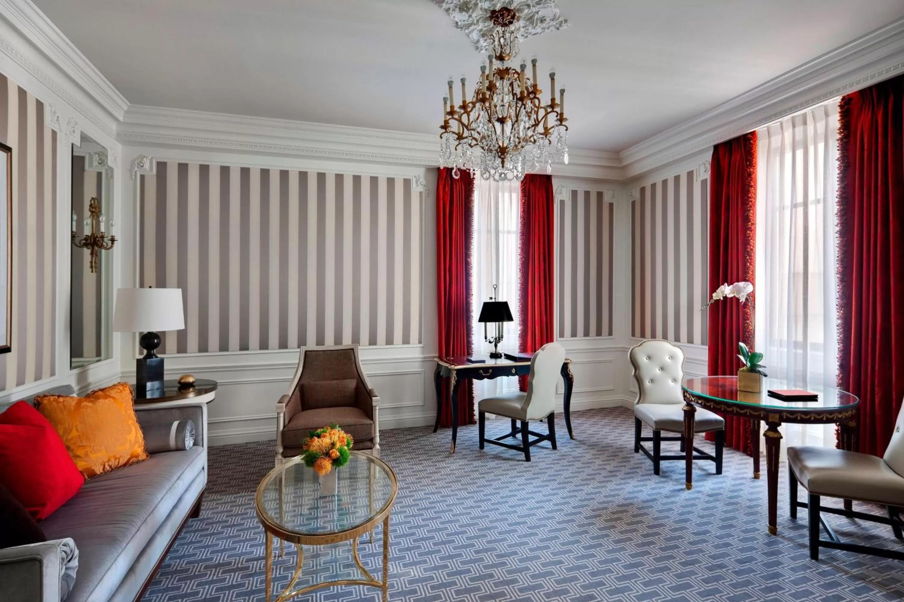 Living room in The St. Regis New York