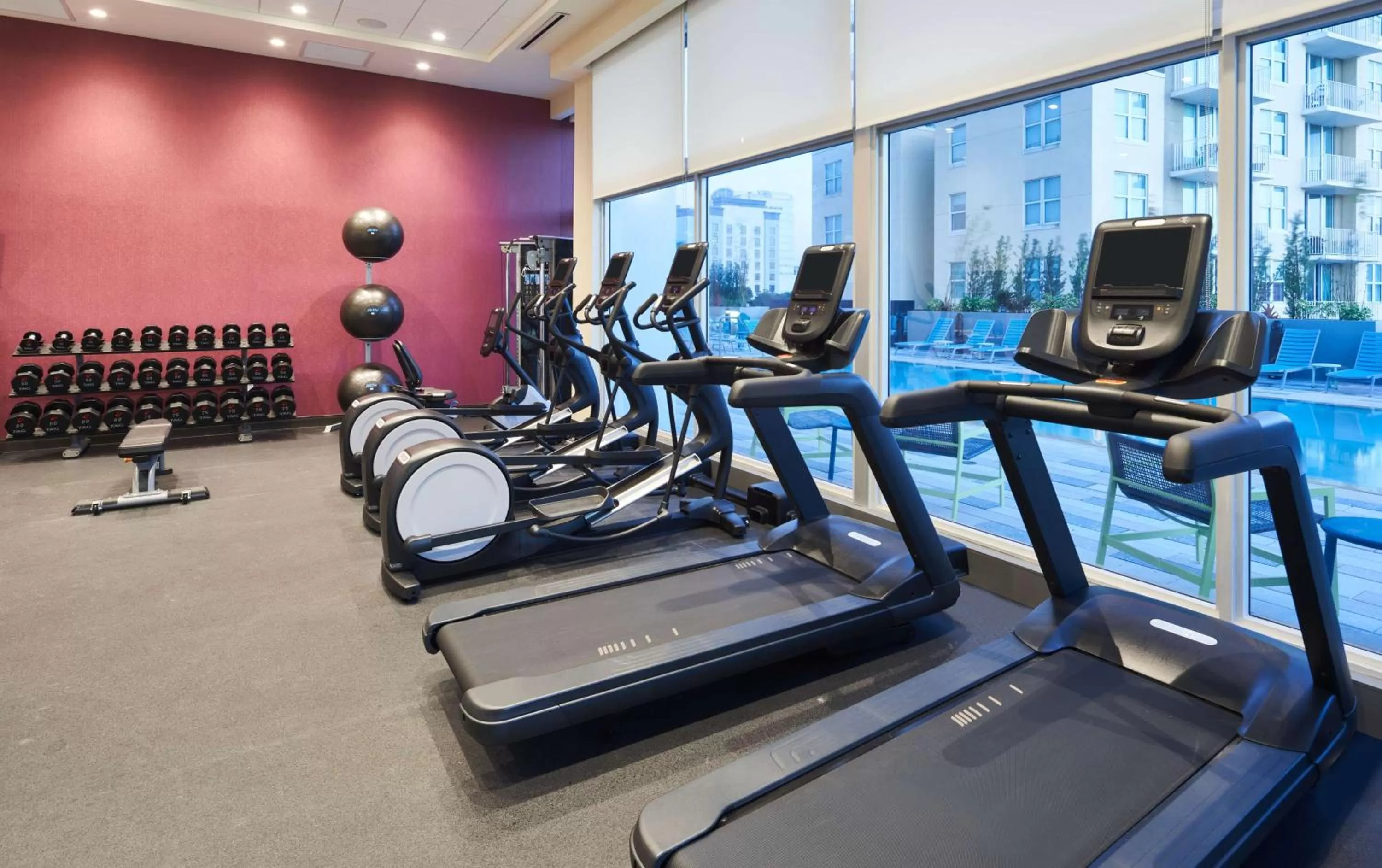 Fitness centre/facilities in Home2 Suites By Hilton Ft. Lauderdale Downtown, Fl