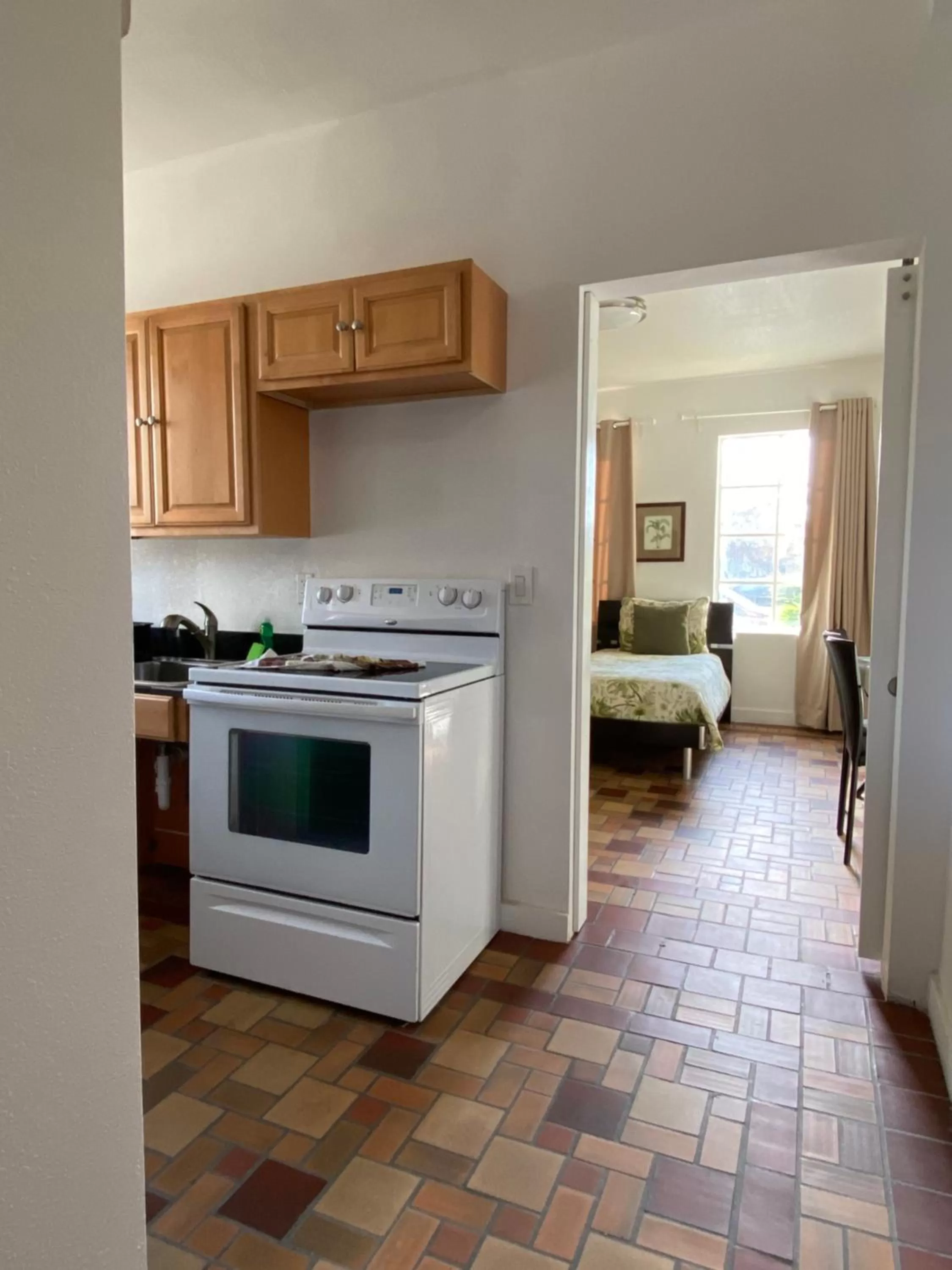 Kitchen or kitchenette in Harding Boutique Apartments