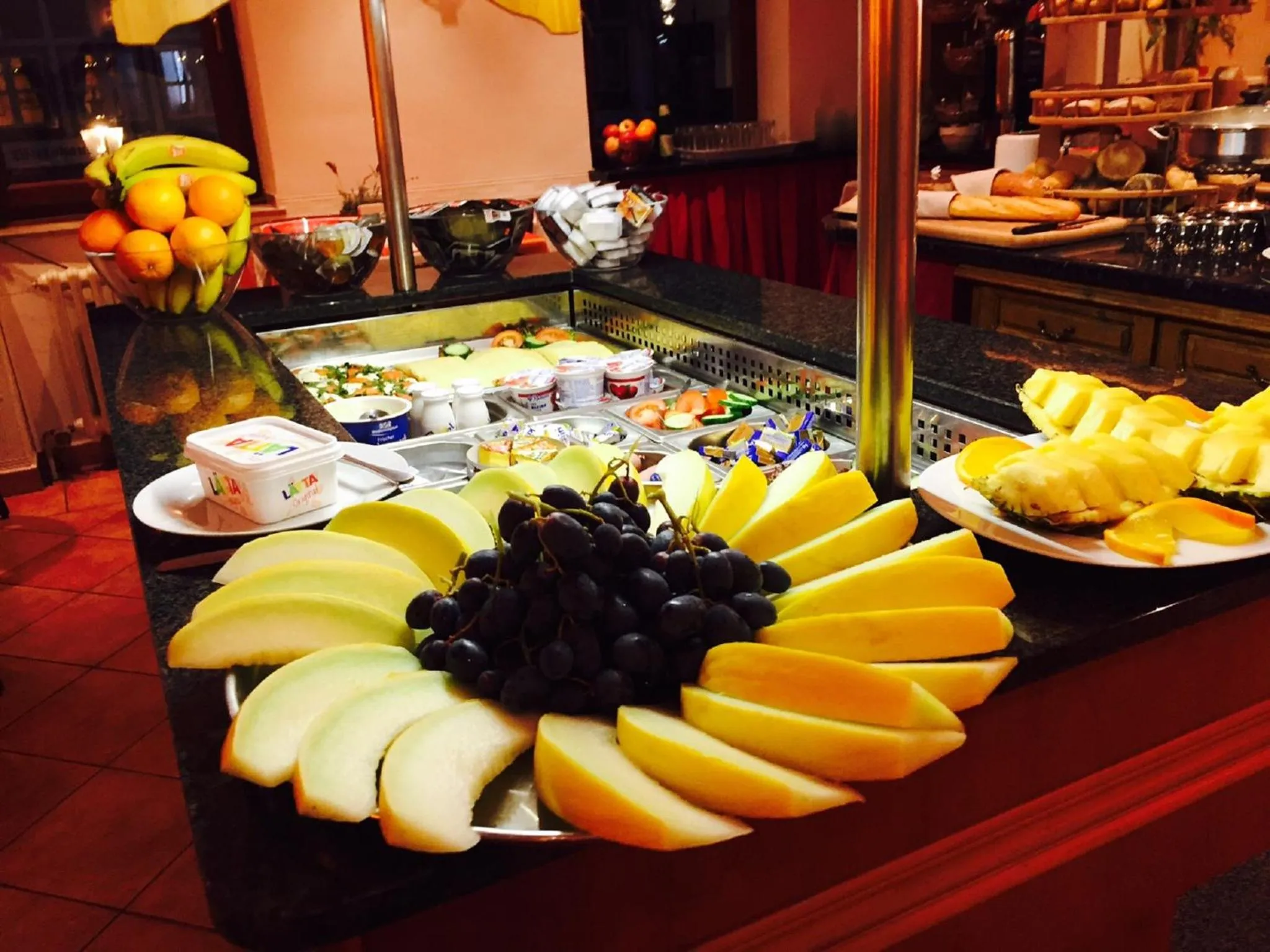 Buffet breakfast in Hotel Kunibert der Fiese - Superior