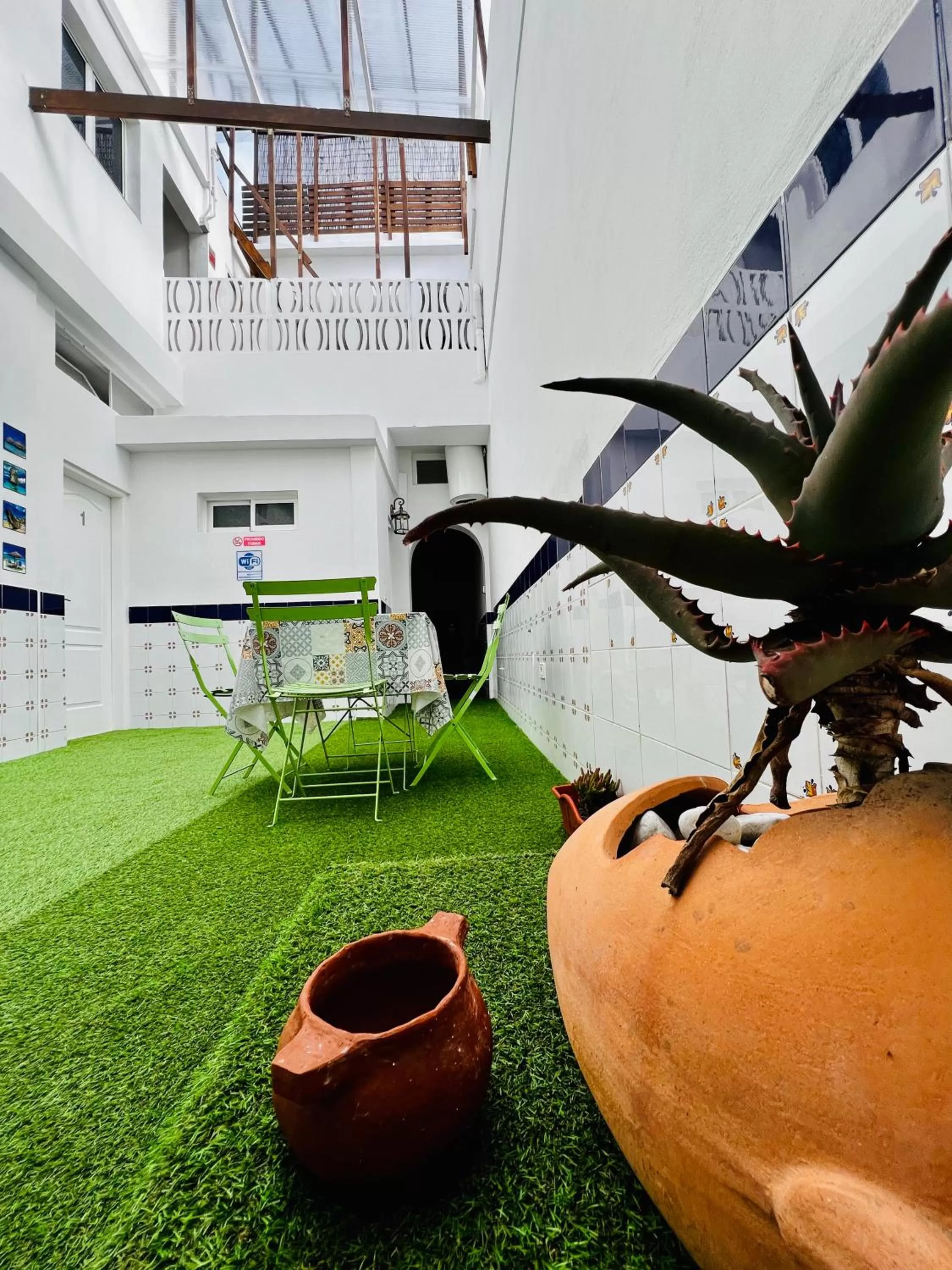 Patio in El jardin de Iris