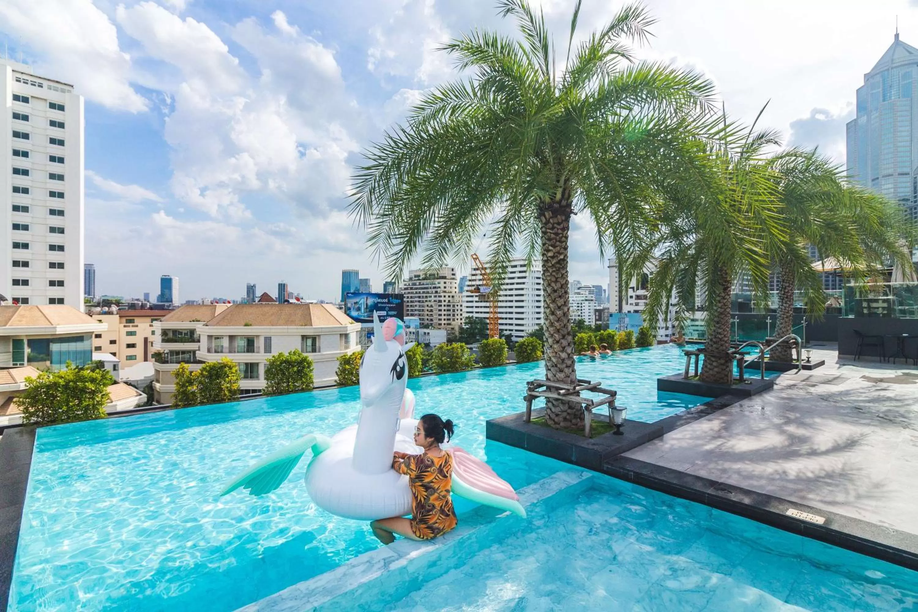 Pool view in SureStay Plus by Best Western Sukhumvit 2