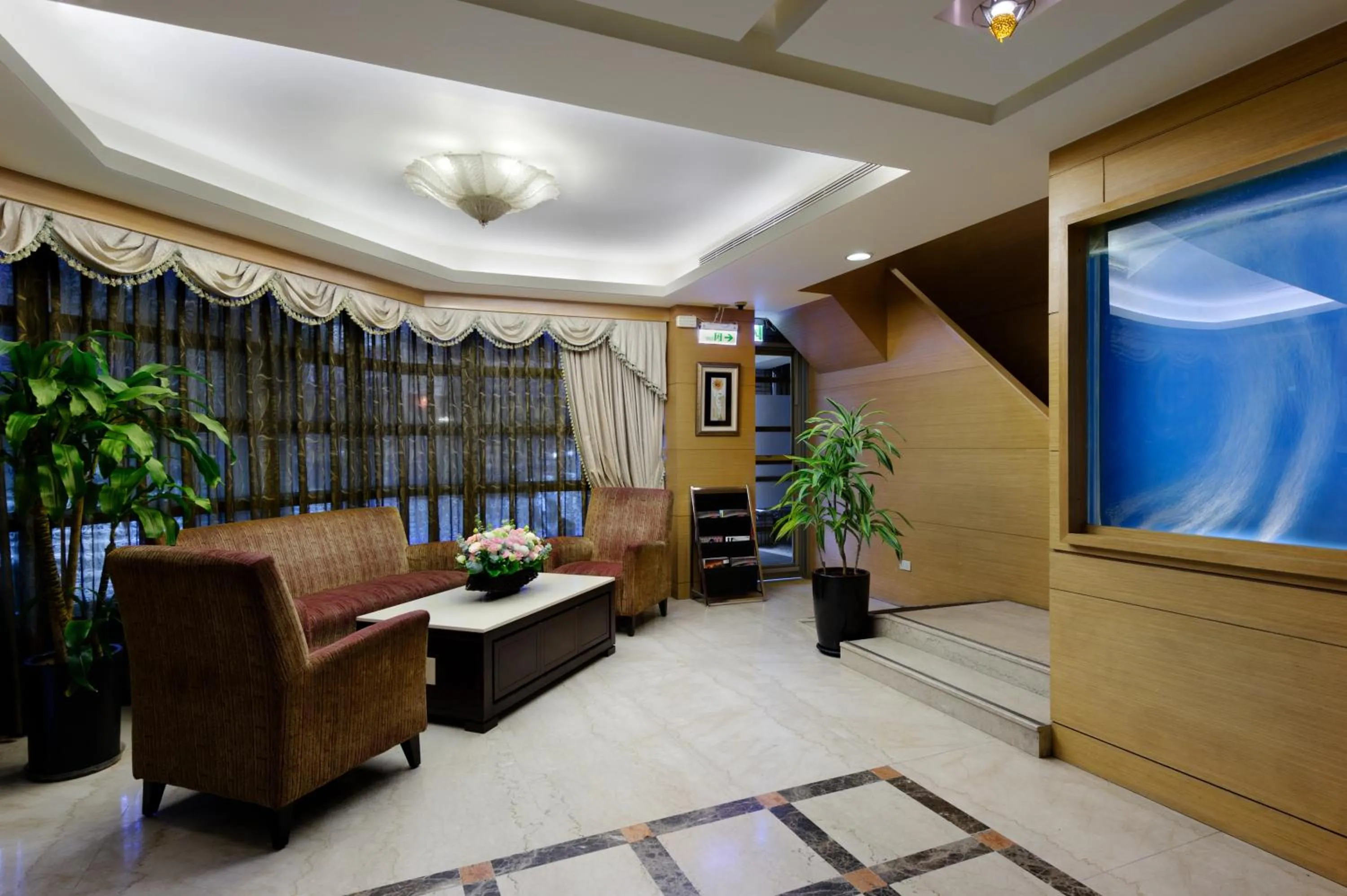 Lobby or reception in Nei Jiang Hotel