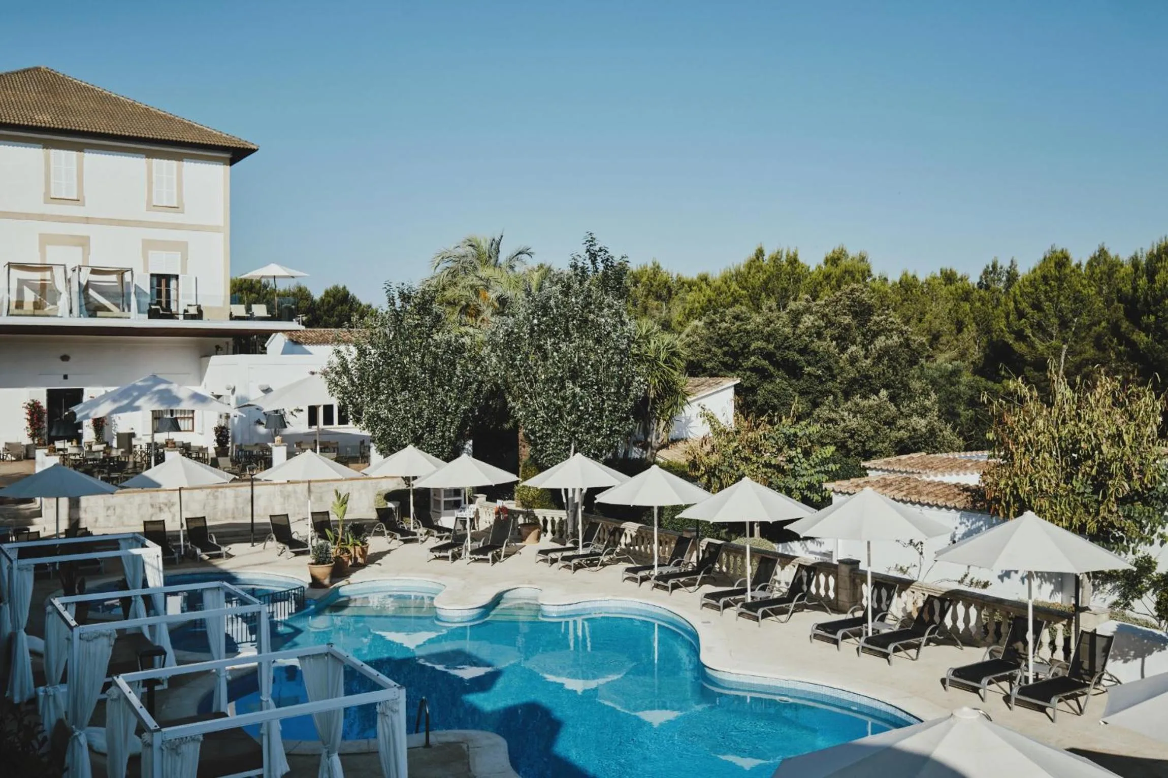 Pool view in Prinsotel Mal Pas - Adults Only